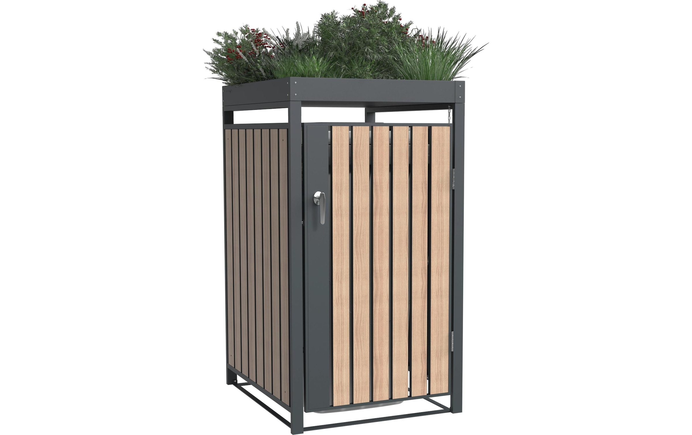 WESTMANN Gartenbox »Planta« Platz für 1 Mülltonnen je 240 L, BxHxT: 68x84x124,5 cm