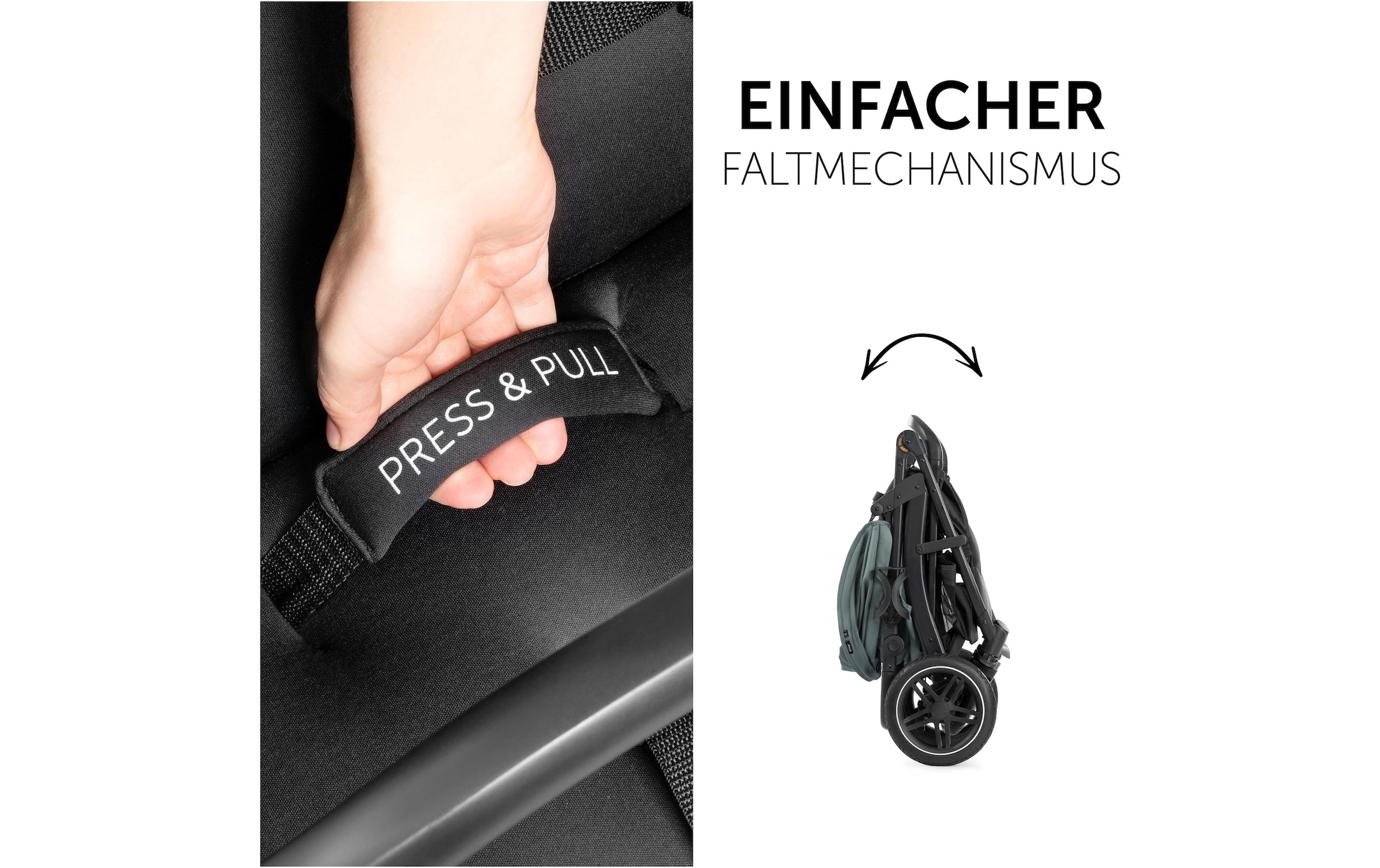 Hauck Poussette pour enfants »Rapid 4D Jungle Green« 25 kilos