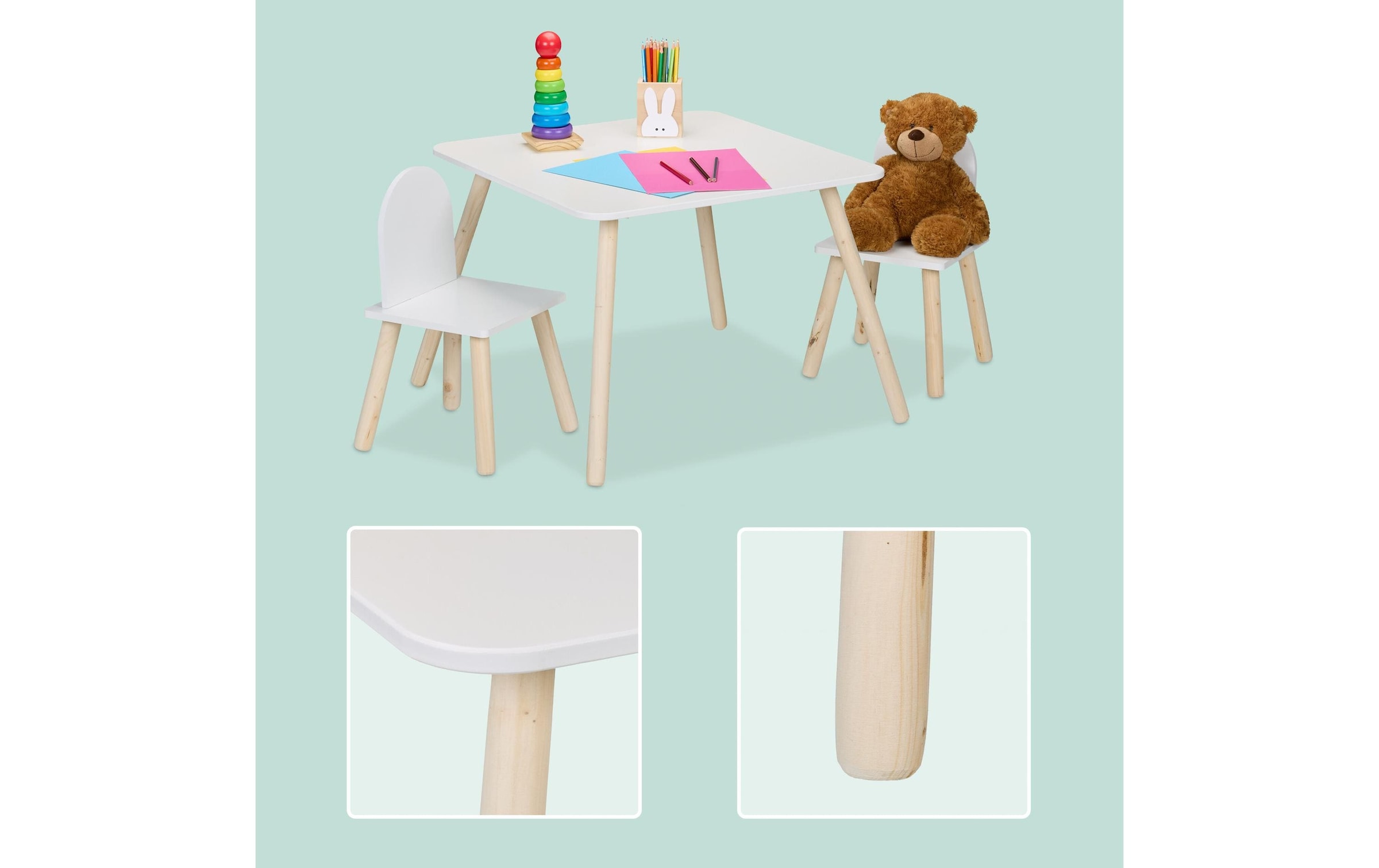 relaxdays Kindersitzgruppe »3-teilig«