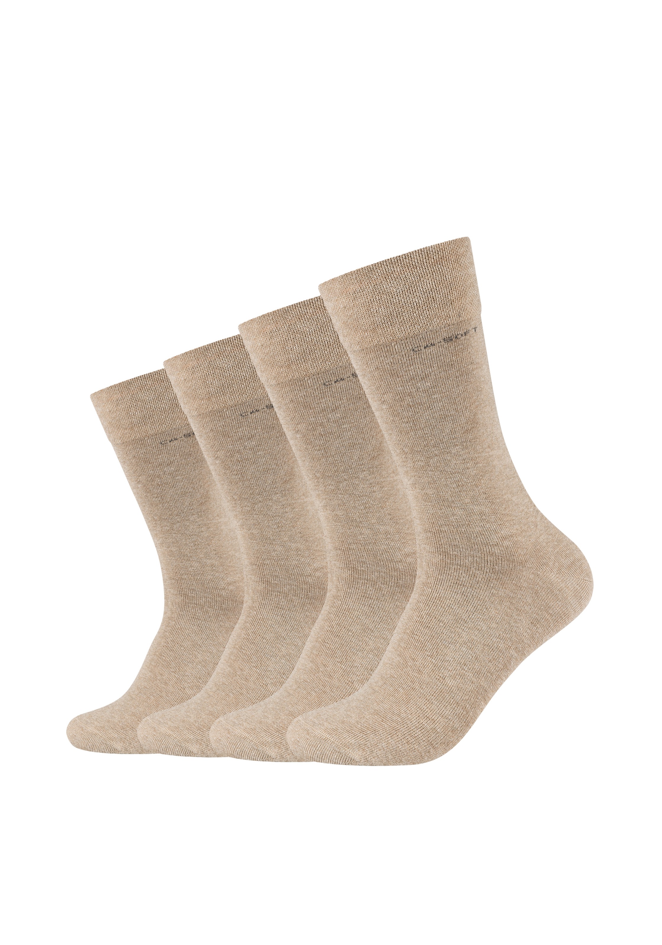 Image of Camano Socken "ca-soft" 4 Paar, mit verstärktem Fersen- und Zehenbereich