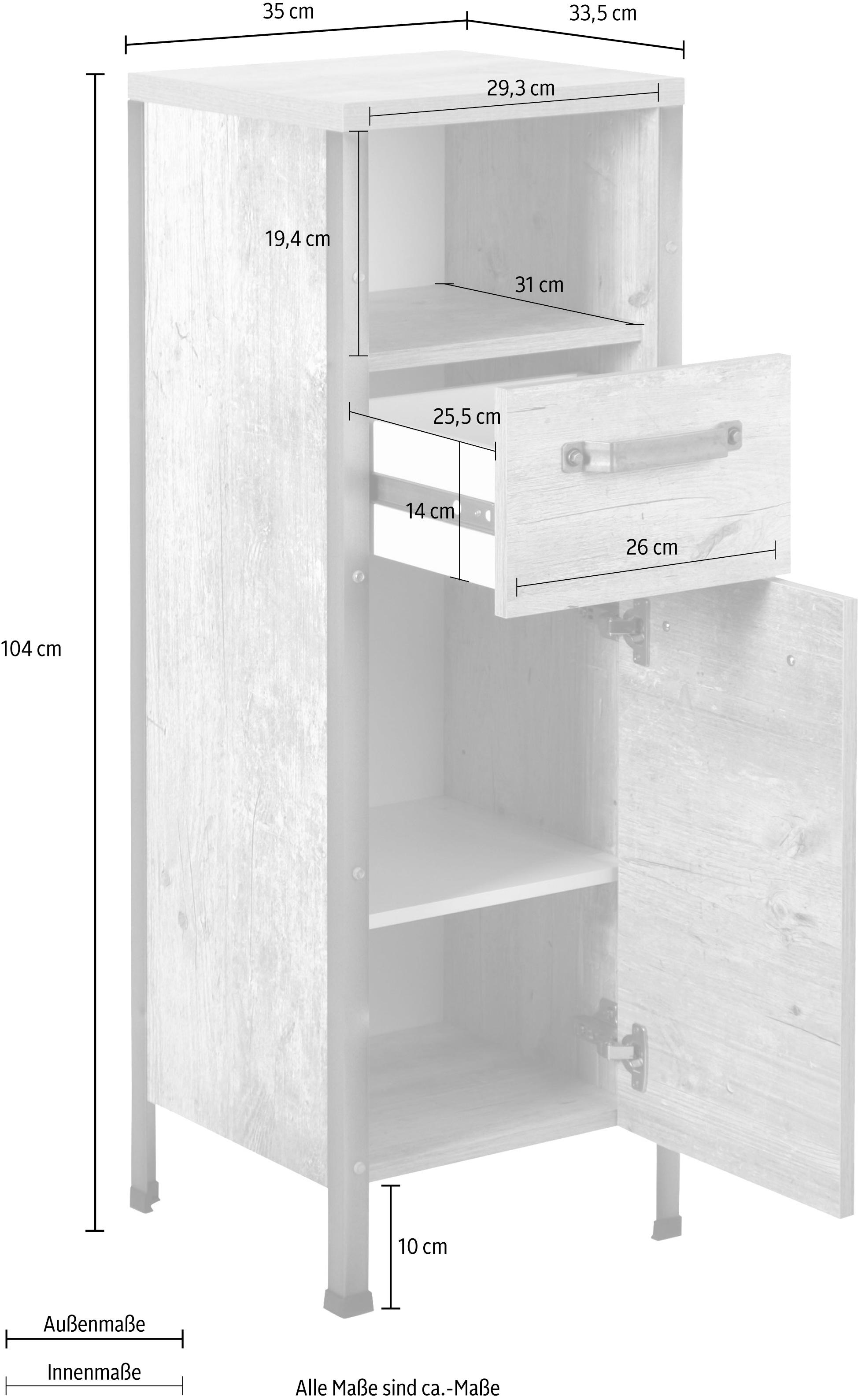 Schildmeyer Armoire basse »Harkon«