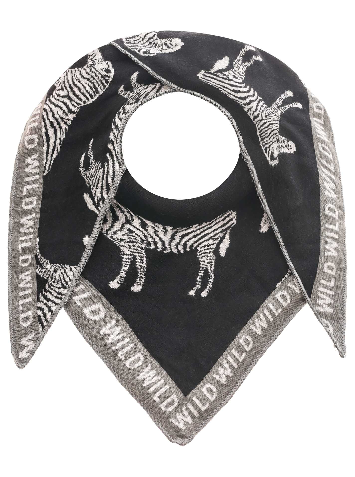 Zwillingsherz Dreieckstuch »"Süsser Dackel"« Tiermotiv, Schriftzug, wärmend, Strick