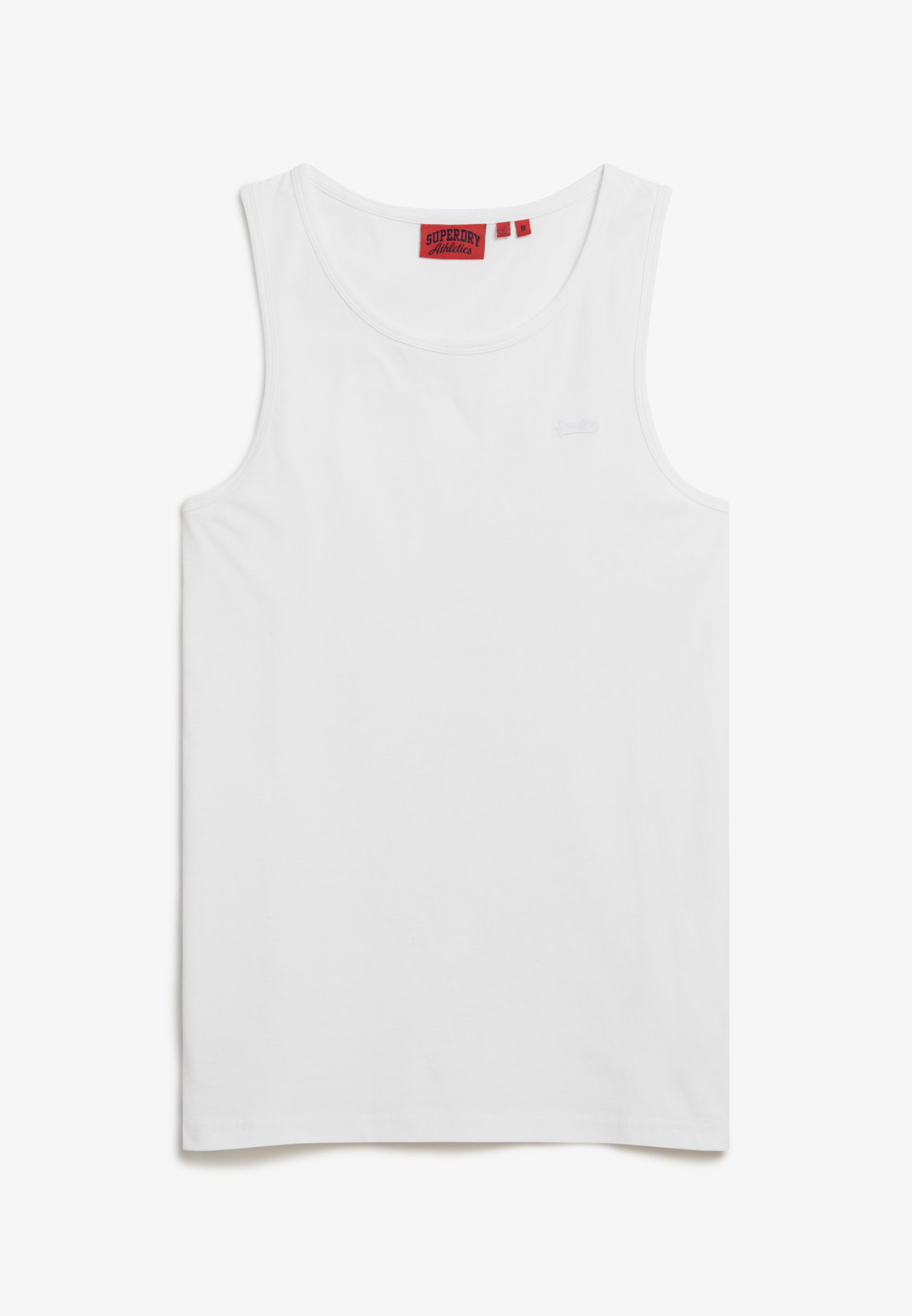 Superdry Tanktop »ESSENTIAL LOGO VEST UB« mit Markenlabel, aus Baumwolle und Single Jersey, Slim Fit, ärmellos