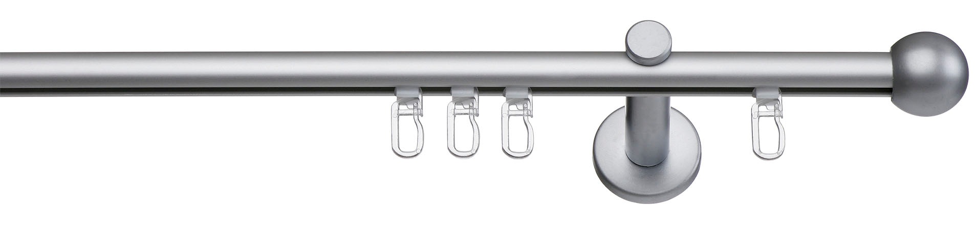 Image of indeko Gardinenstange »Ball«, 1 läufig-läufig, Fixmass bei Ackermann Versand Schweiz