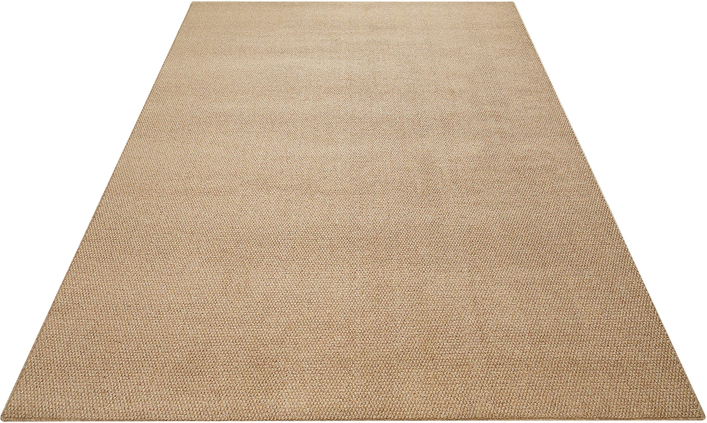 GOODproduct Teppich »Lilia« rechteckig 5 mm Höhe Sisal-Optik, uni, waschbar, Wohnzimmer, Schlafzimmer, Esszimmer