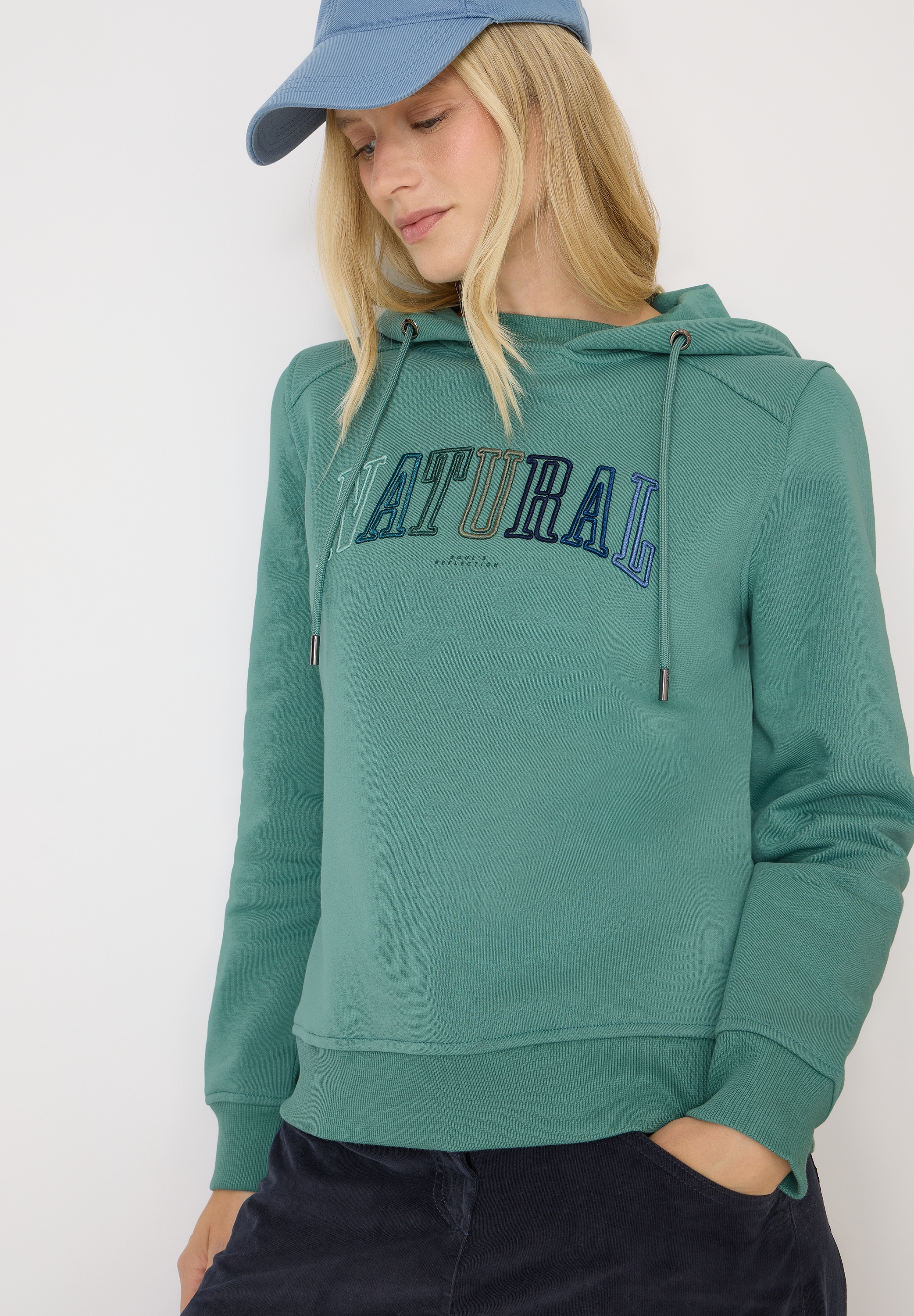 Image of Cecil Hoodie, mit Letter-Stickerei