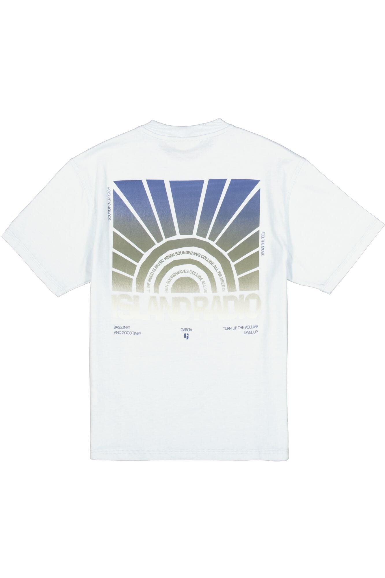 Garcia Rundhalsshirt mit grossem Rückenprint, für Boys