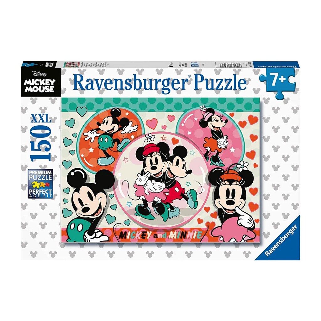Ravensburger Puzzle »Unser Traumpaar Mickey und Minnie«, (150 tlg.)