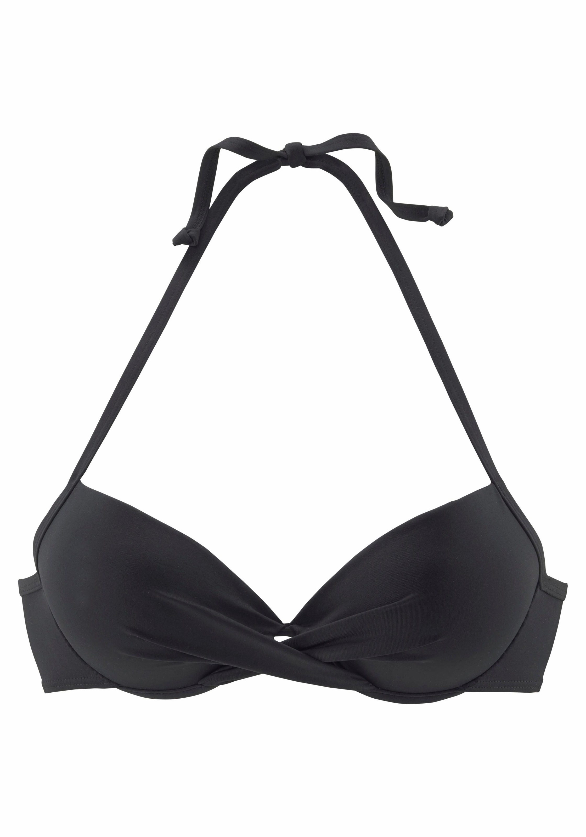 s.Oliver Push-Up-Bikini-Top "Spain" in Wickeloptik
