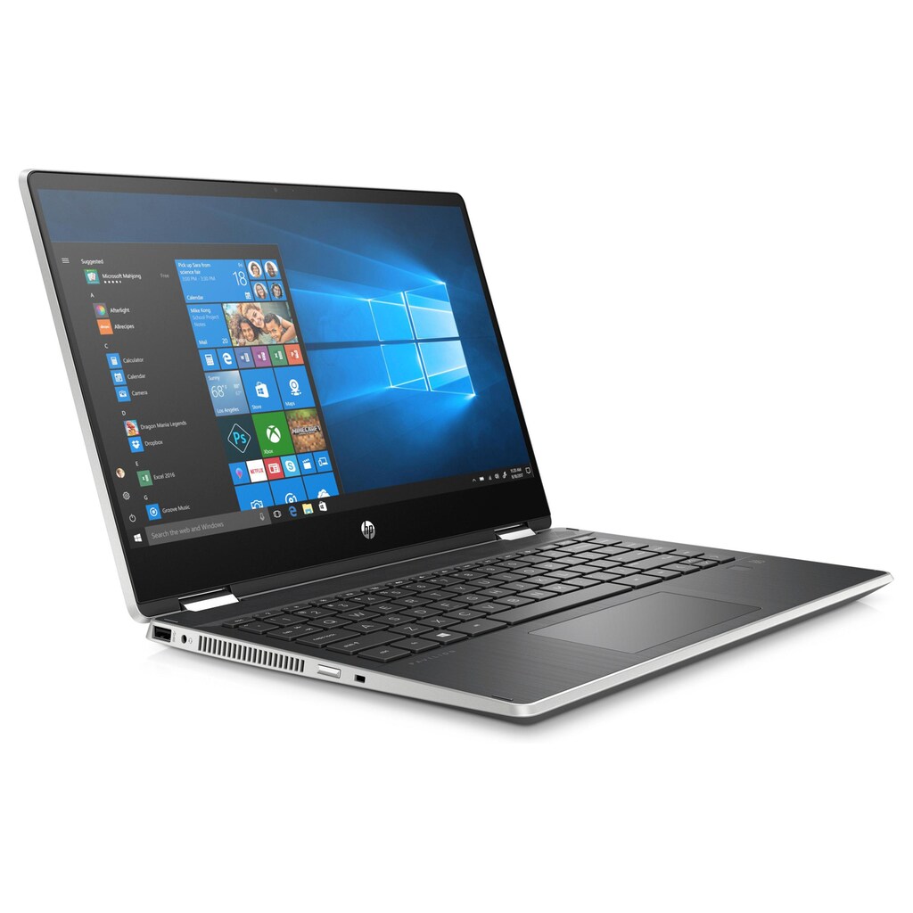 HP Notebook »Pavilion x360 14-dh0003nz«, 35,56 cm, / 14 Zoll, Intel, Pentium Gold, UHD Graphics 610, 256 GB HDD, 256 GB SSD
