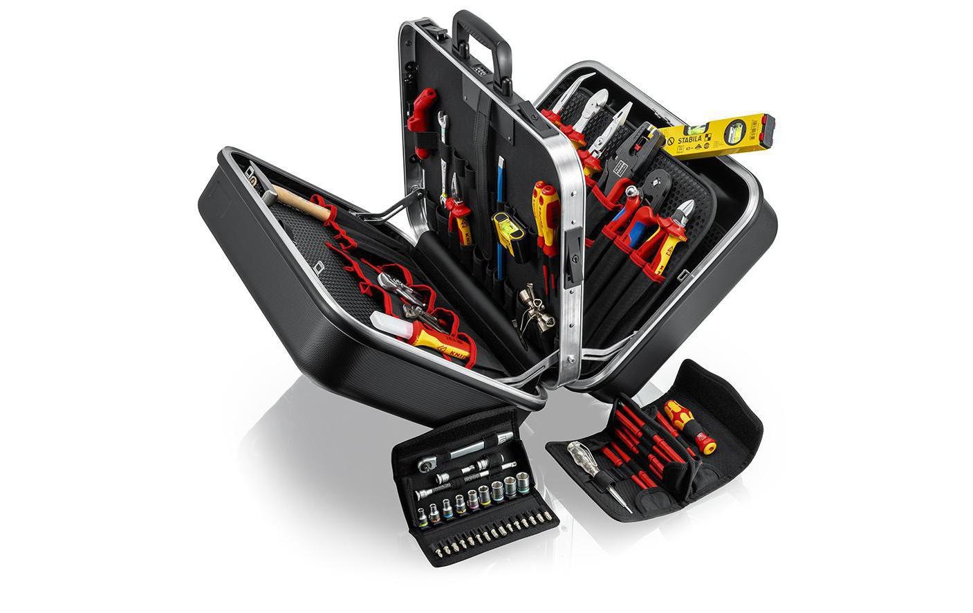 Image of Knipex Werkzeugset »Werkzeugkoffer BIG Twin Elektro«, (63 St.) bei Ackermann Versand Schweiz