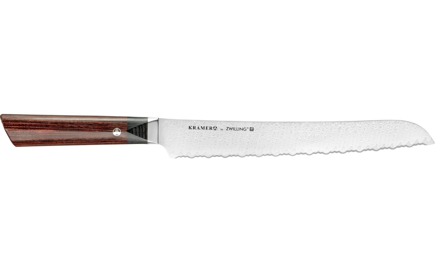 Image of Zwilling Brotmesser "Kramer Meiji 26 cm" Premium Brotschneidemesser mit Pakkaholz-Griff