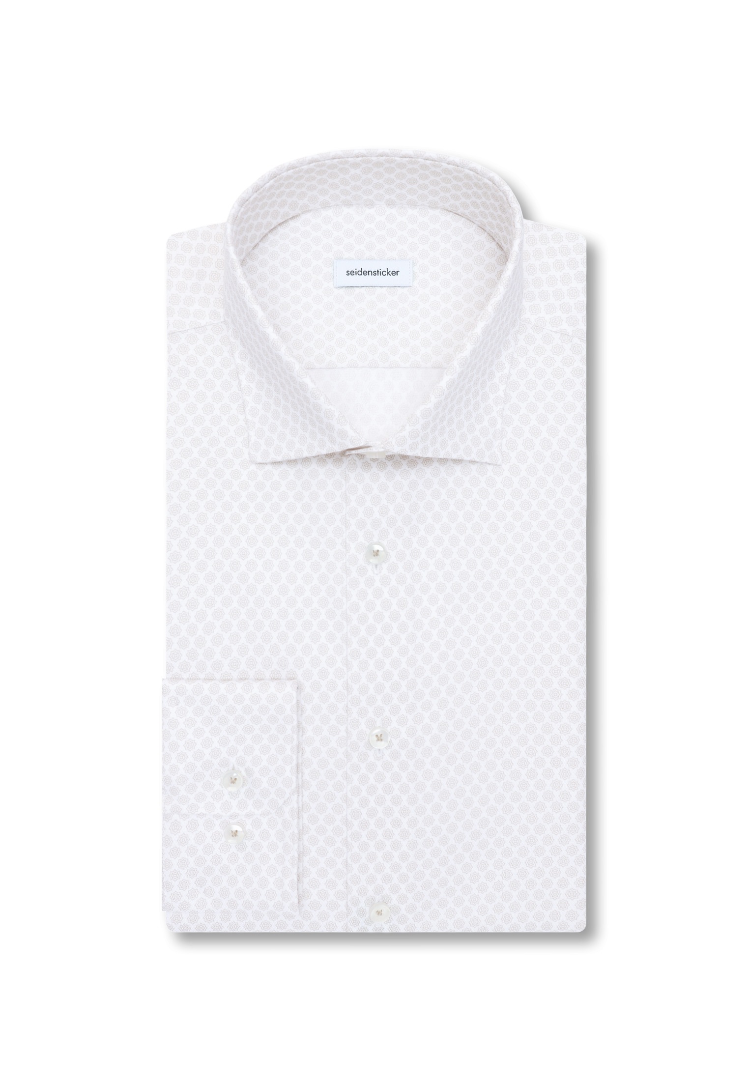 seidensticker Businesshemd »Schwarze Rose« Slim 1/1 Kentkragen Druck