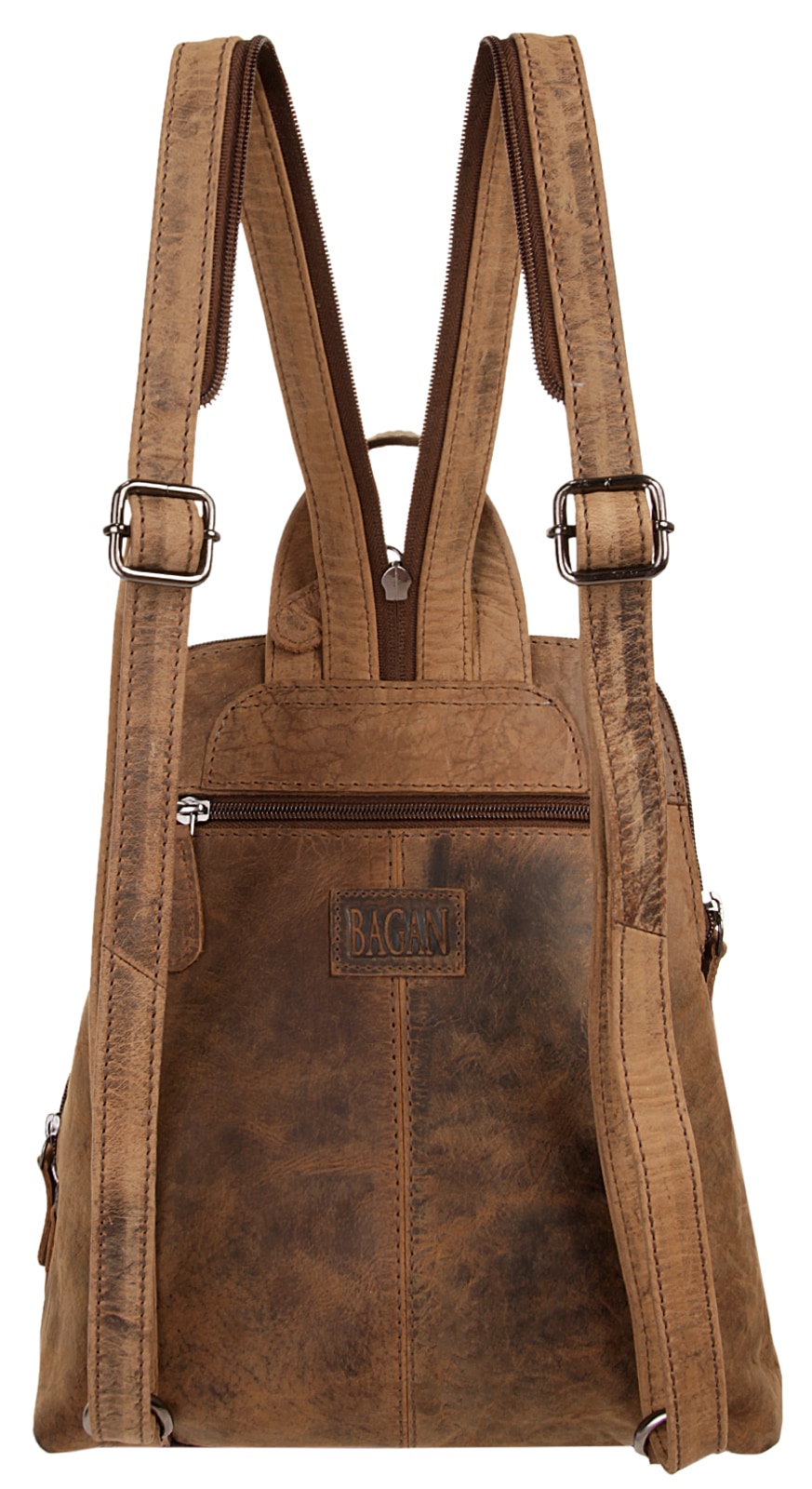 Bagan Cityrucksack, echt Leder