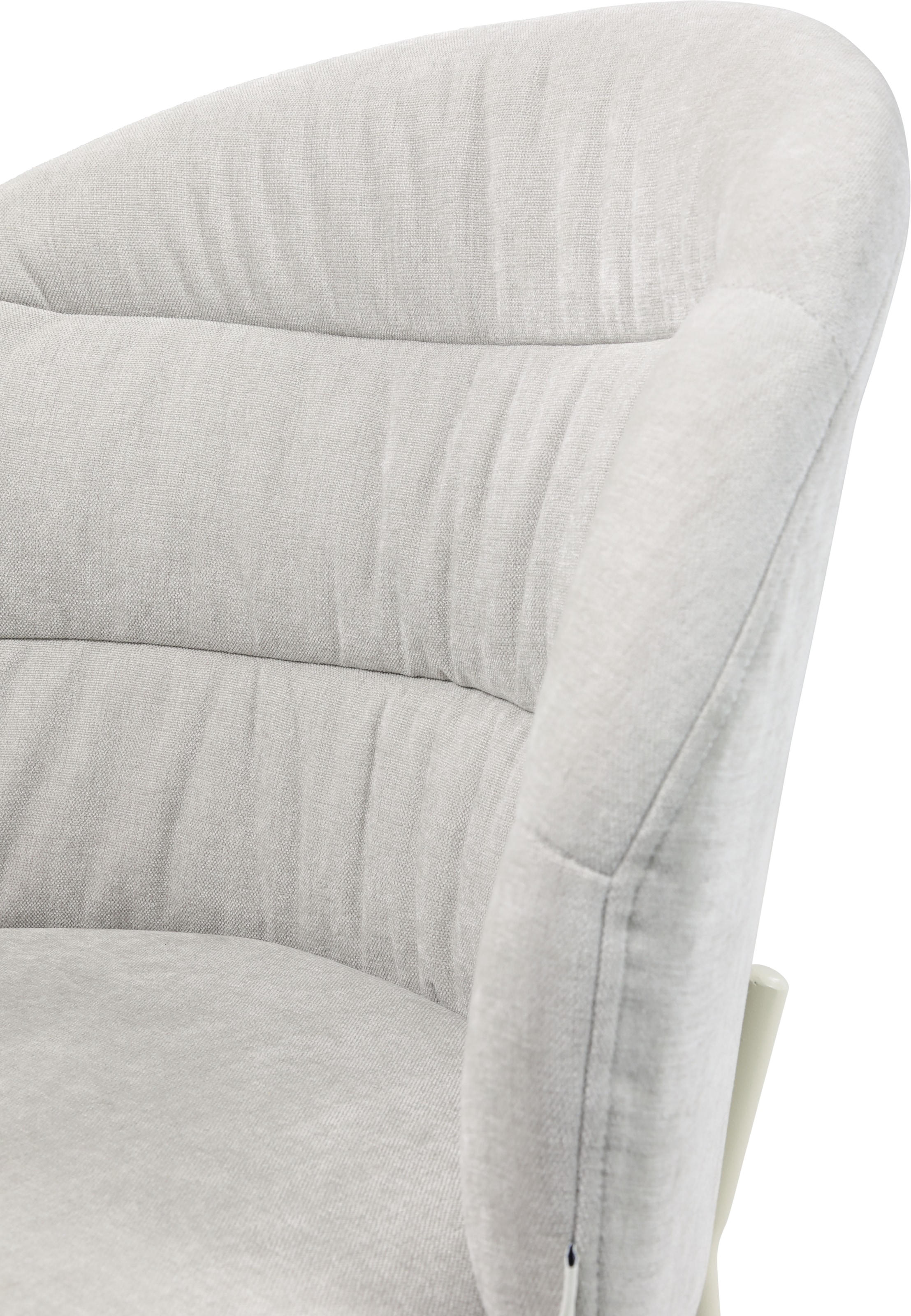 TOM TAILOR HOME 4-Fussstuhl »LEAF CHAIR« (Set) 2 Stk.4-Fussgestell, Raffung in der Rückenlehne