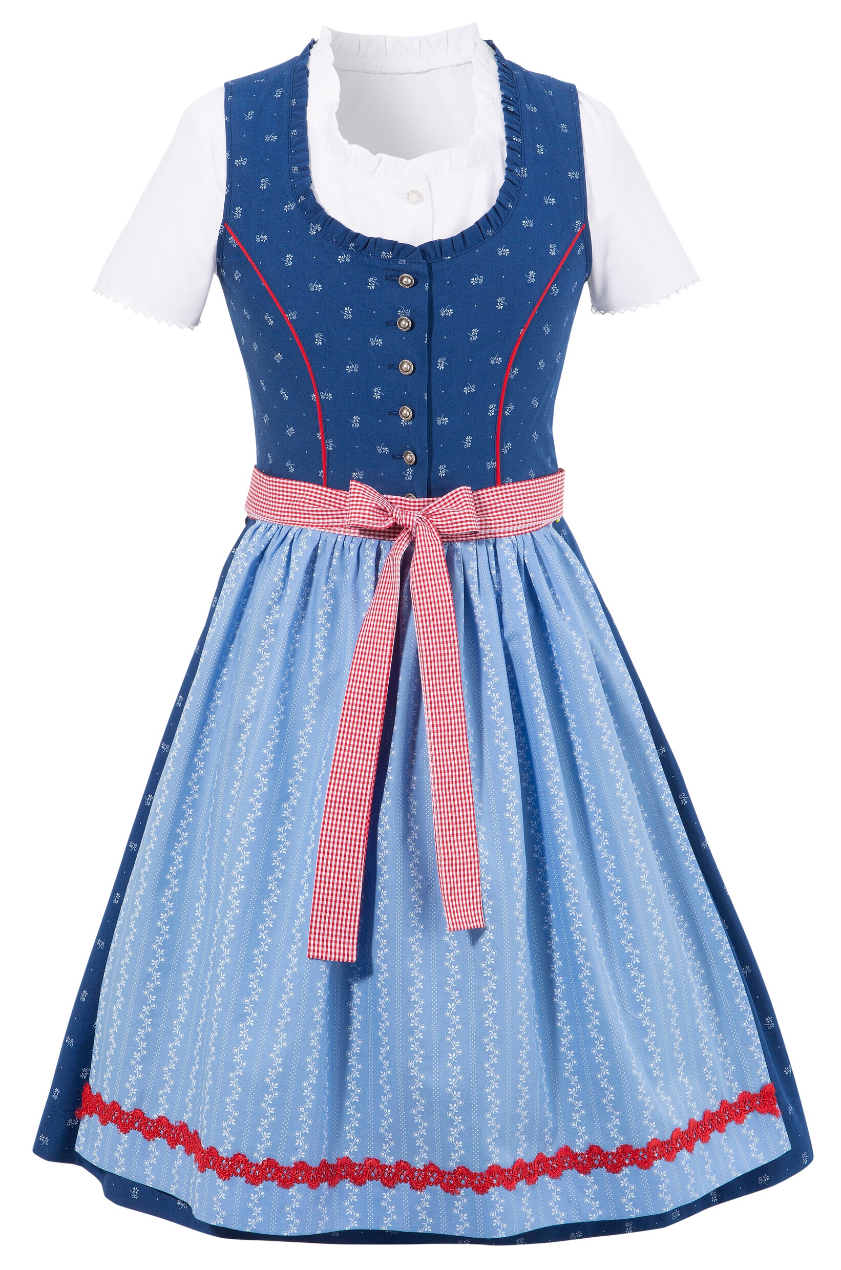 Image of Andreas Gabalier Kollektion Dirndl, (3 tlg.), Kinder, durchgeknöpft auch als Kleid tragbar bei Ackermann Versand Schweiz