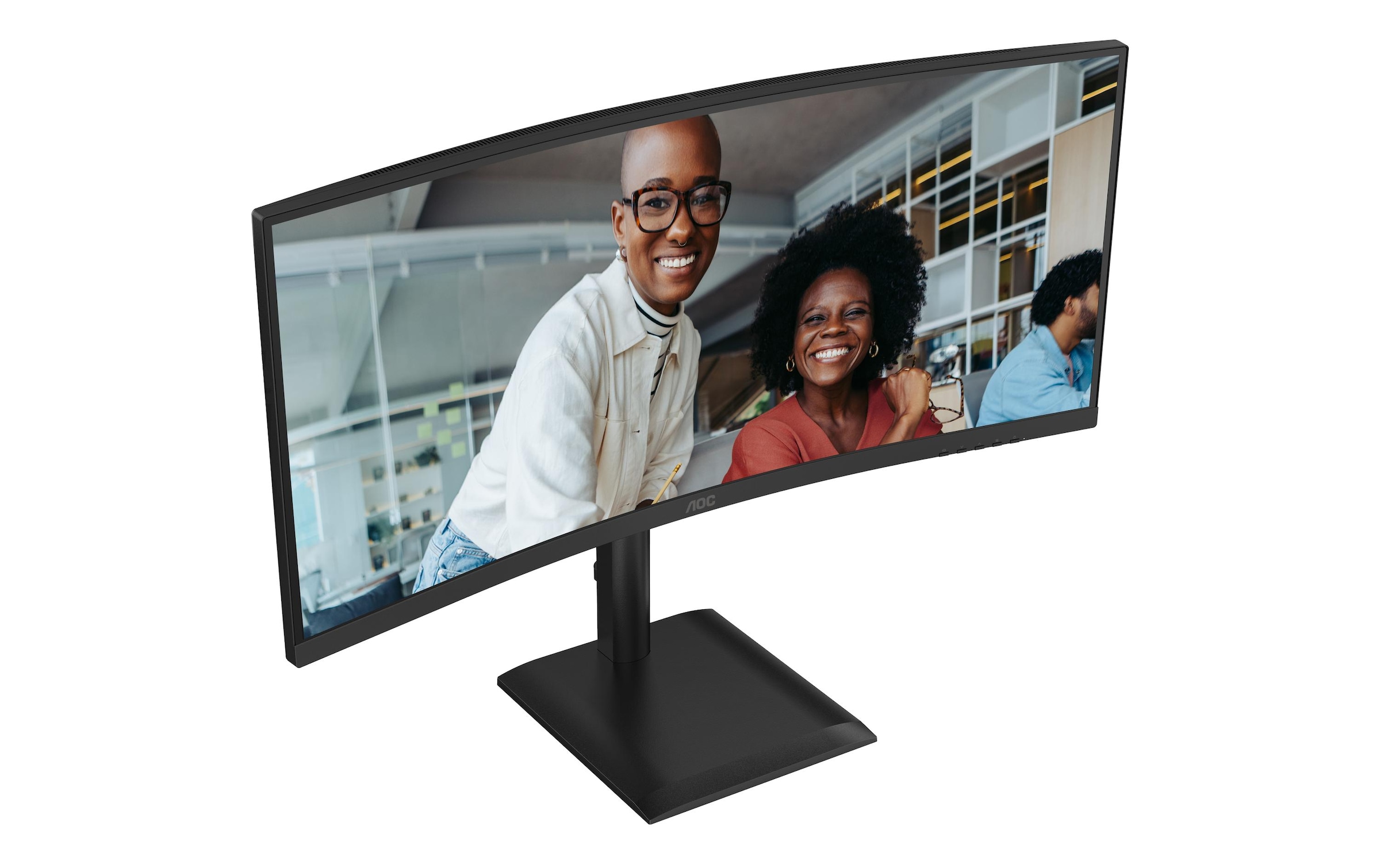 AOC Curved-LED-Monitor »CU34E4CV« 86,36 cm/34 ″  3440 x 1440 px UWQHD 120 Hz
