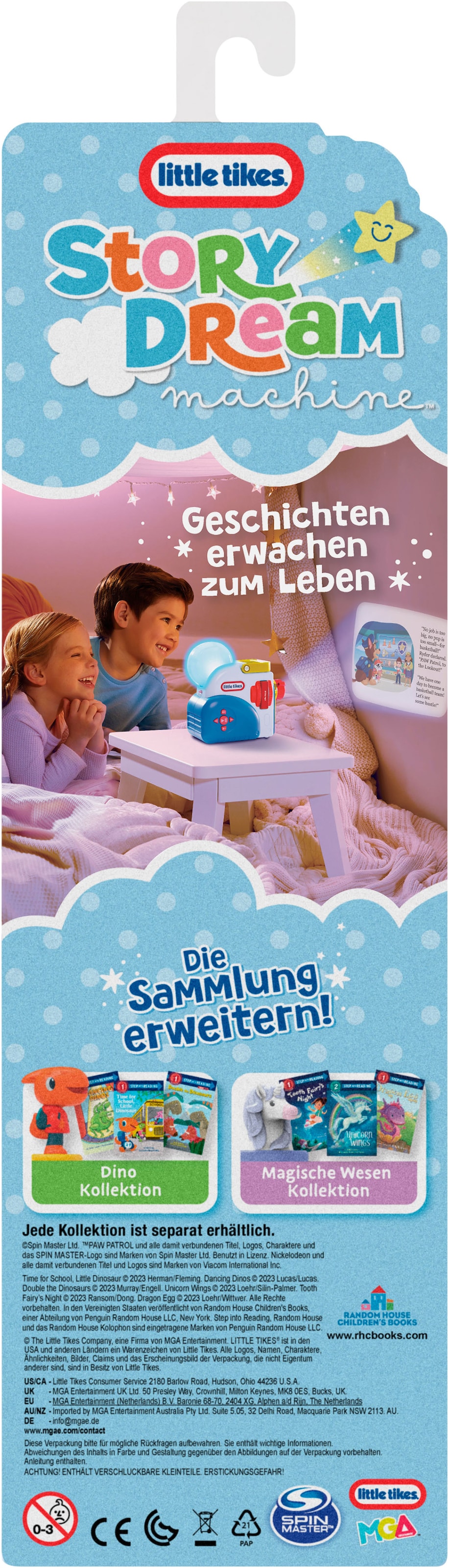 Little Tikes® Hörspielkassette »Story Dream Machine, Paramount PAW Patrol Entdecker-Kollektion« passend für Story Dream Machine