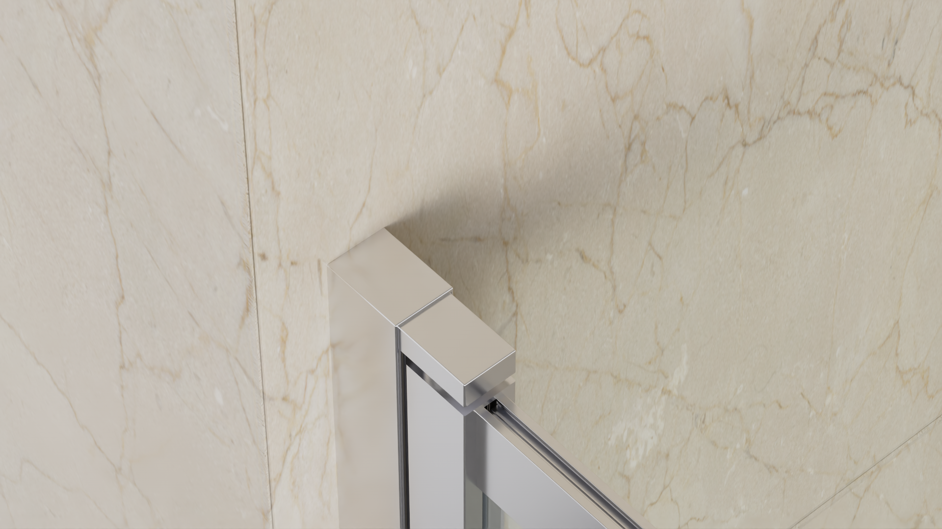 welltime Badewannenaufsatz »Slider« 2 Stk. tlg. Duschwand zum Zusammenschieben UND an die Wand klappen!