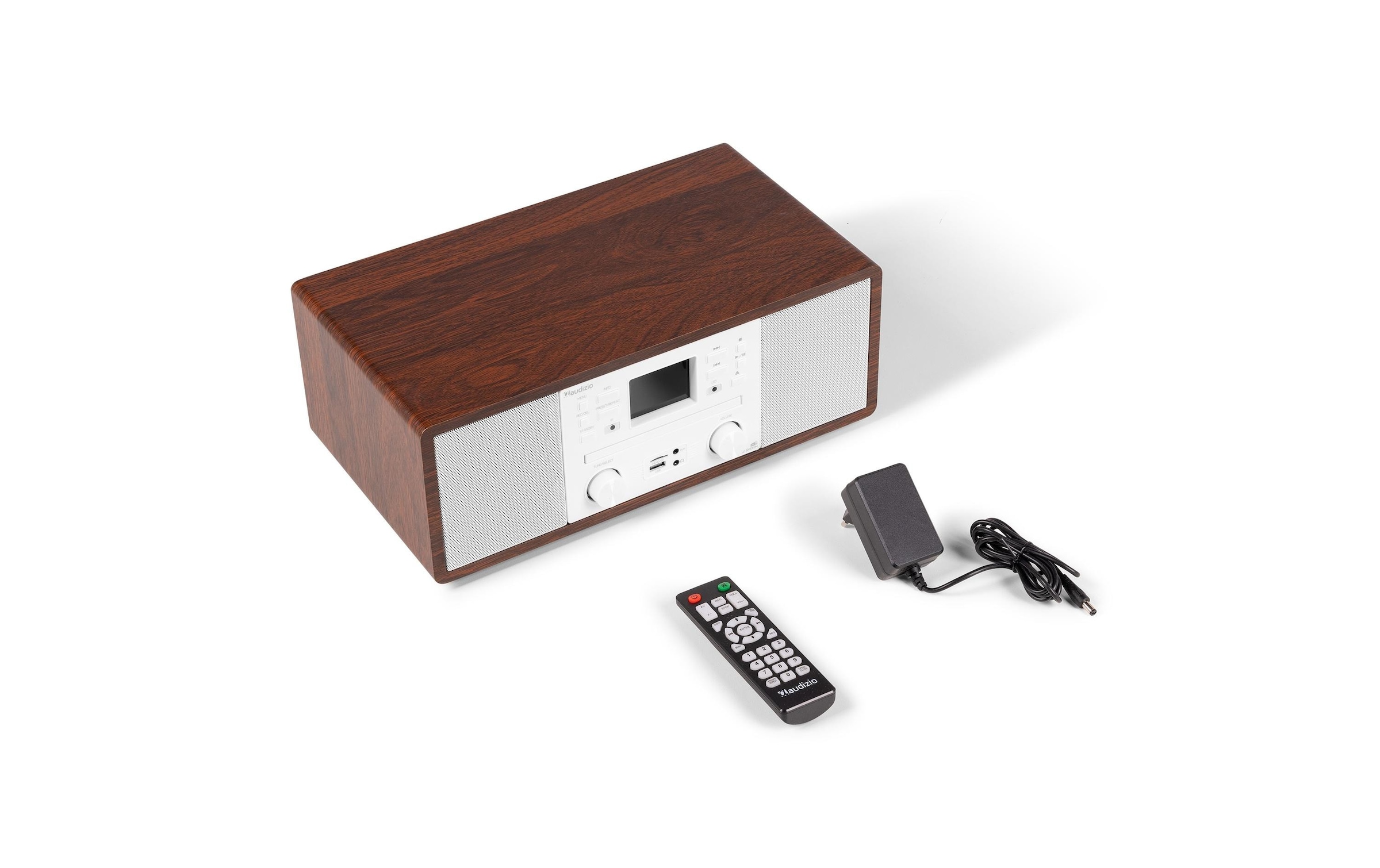 AUDIZIO Digitalradio (DAB+) »Avola-WHT DAB+/FM Radio mit BT u. CD, WLAN« ( )