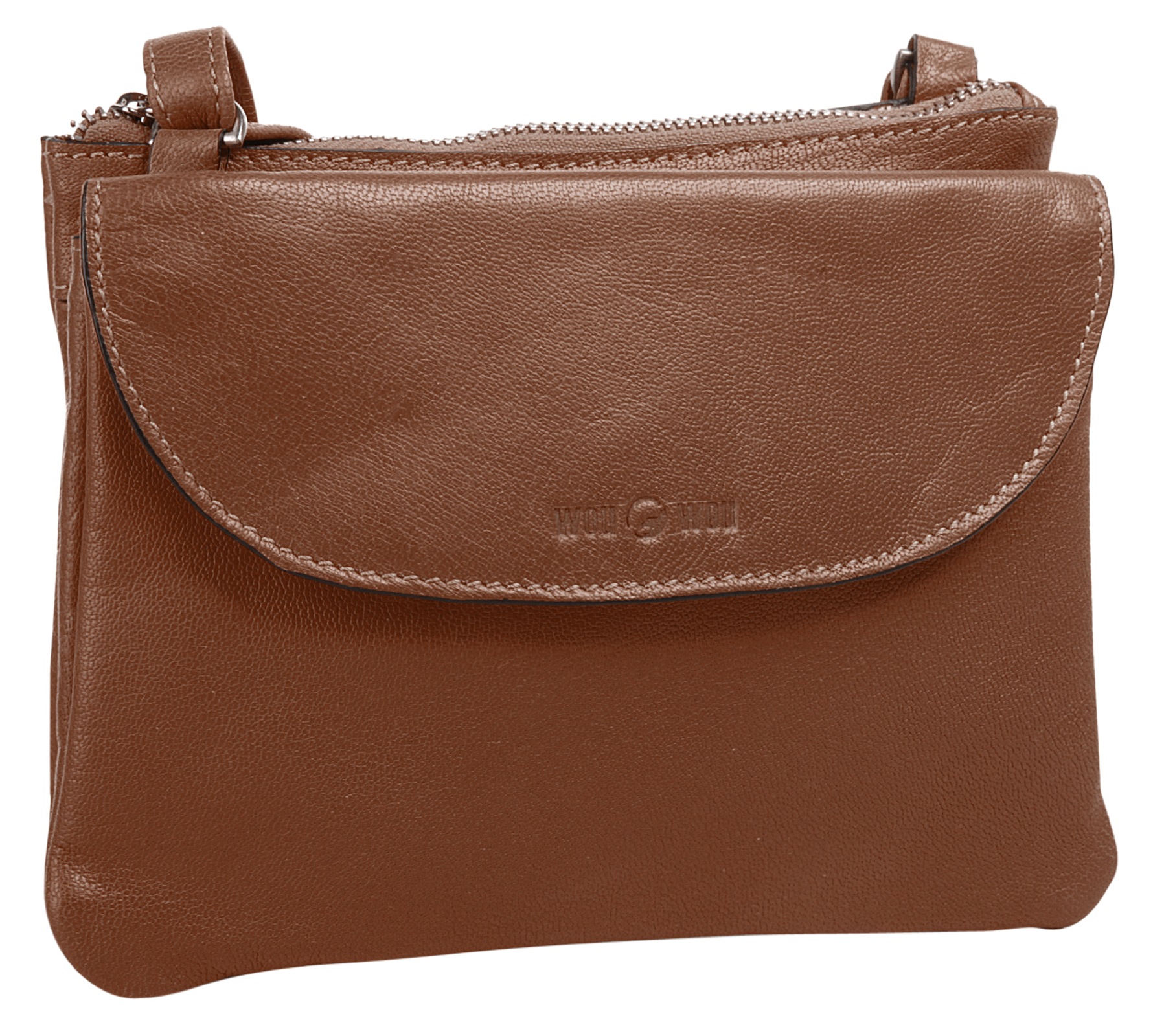 WouWou Sac à bandoulière echt Leder