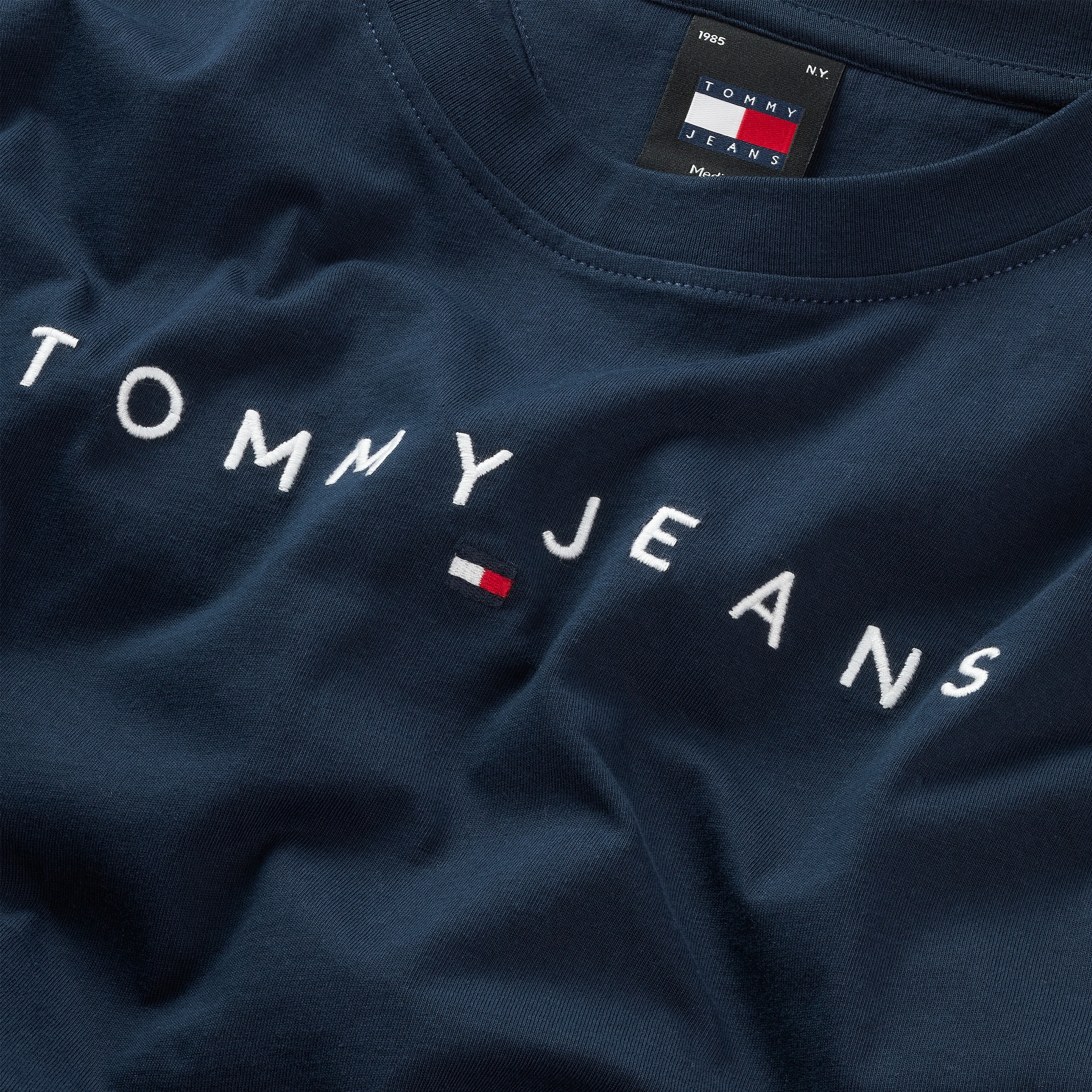 Tommy Jeans T-Shirt »TJM REG LINEAR LOGO TEE EXT«