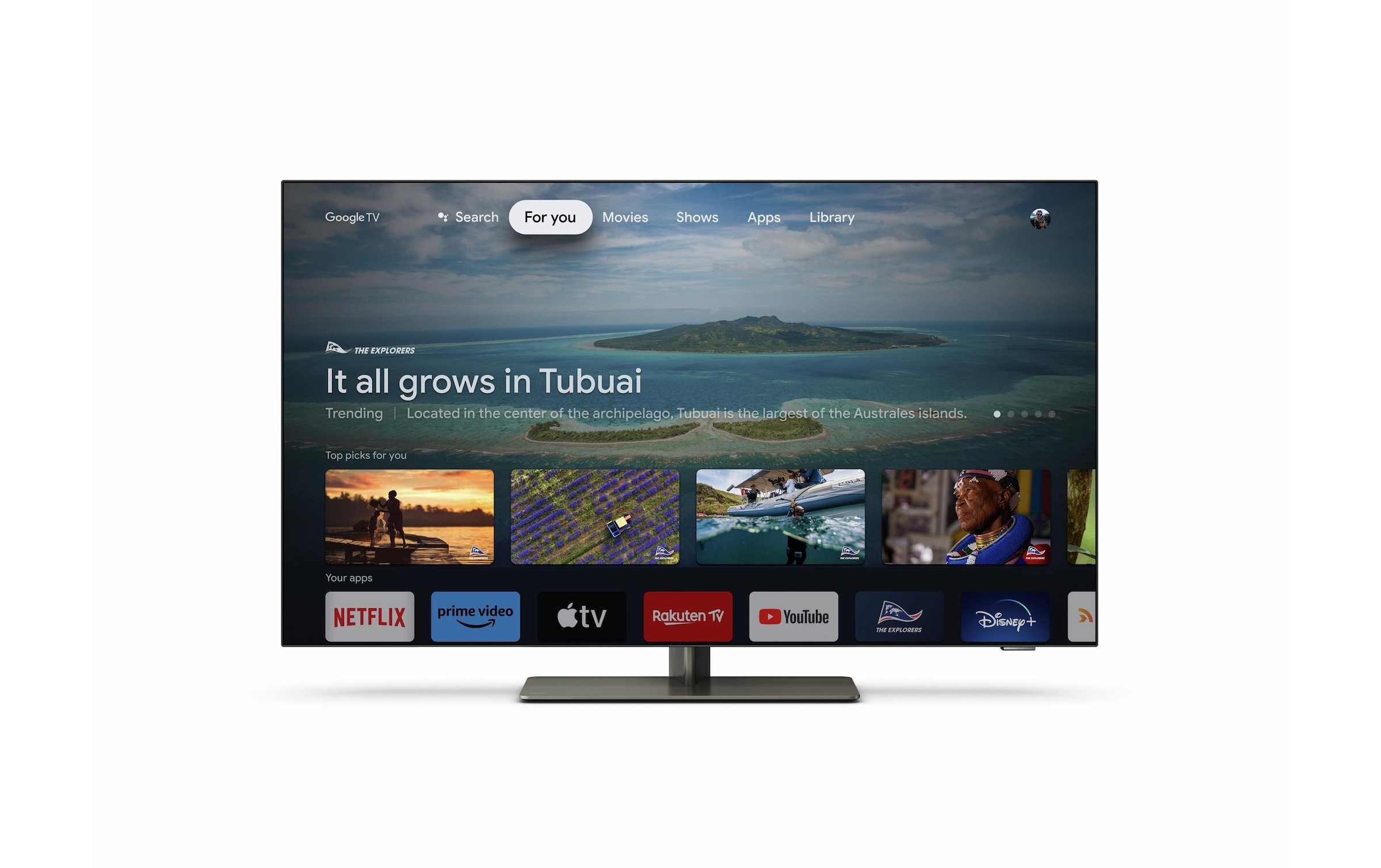 Philips OLED-Fernseher »42OLED808/12 42 3840 x 2160 (Ultra HD 4K), OLED«, 106 cm/42 Zoll, 4K Ultra HD, Google TV