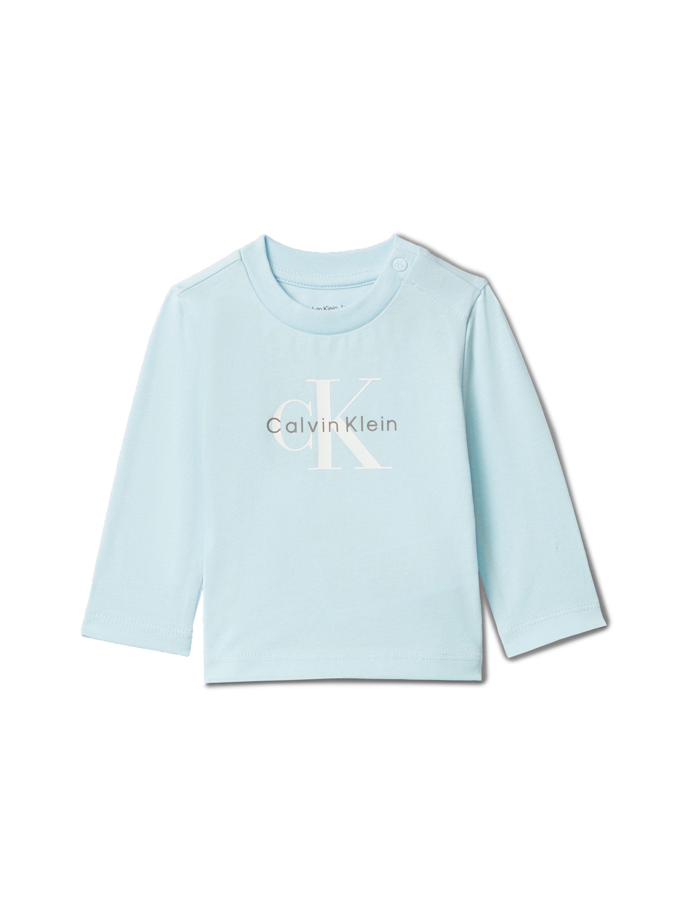 Calvin Klein Jeans Langarmshirt »MONOGRAM LS T-SHIRT«, für Babys bis 2 Jahre, Logo-Druck