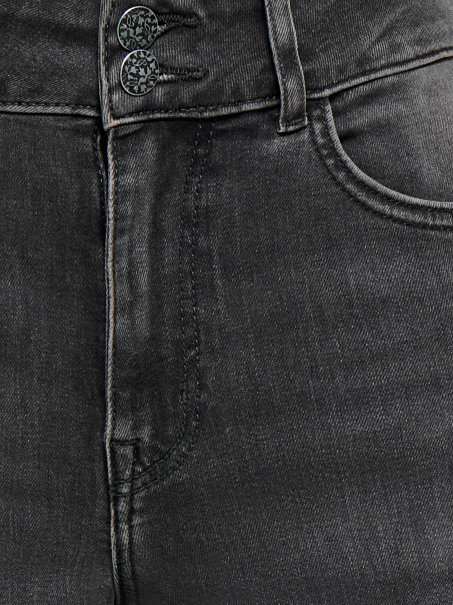 ONLY Jeans taille haute »ONLMADISON BLUSH HW WD DB BT SIK221 NOOS« hohe Leibhöhe, weite Beinform, gewaschener Denim-Look