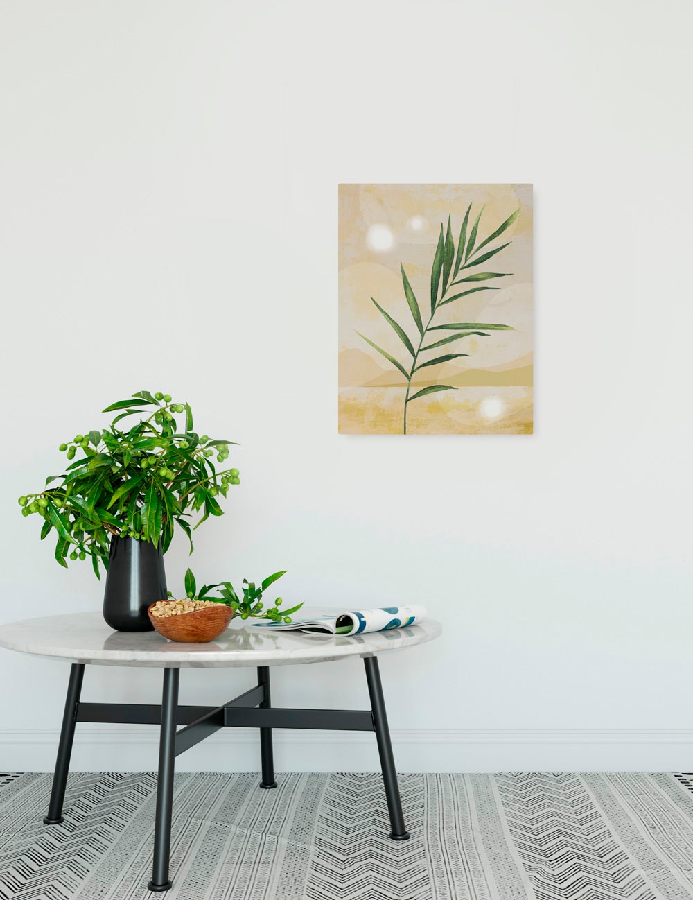 Image of Komar Leinwandbild "Desert Shimmer - Grösse 30 x 40 cm" Natur 1 Stk. tlg. Keilrahmenbild mi Echtholzrahmen