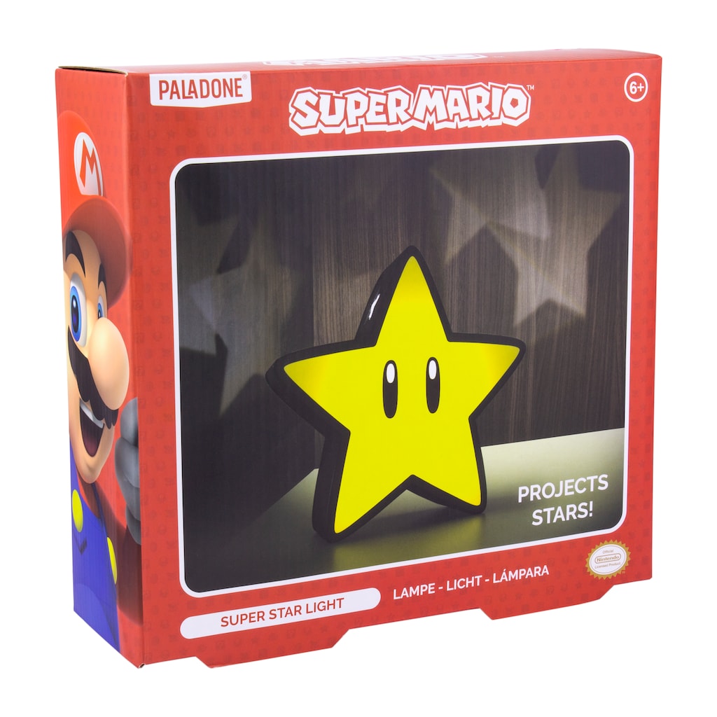 Paladone LED Dekolicht »Super Mario Stern Leuchte«