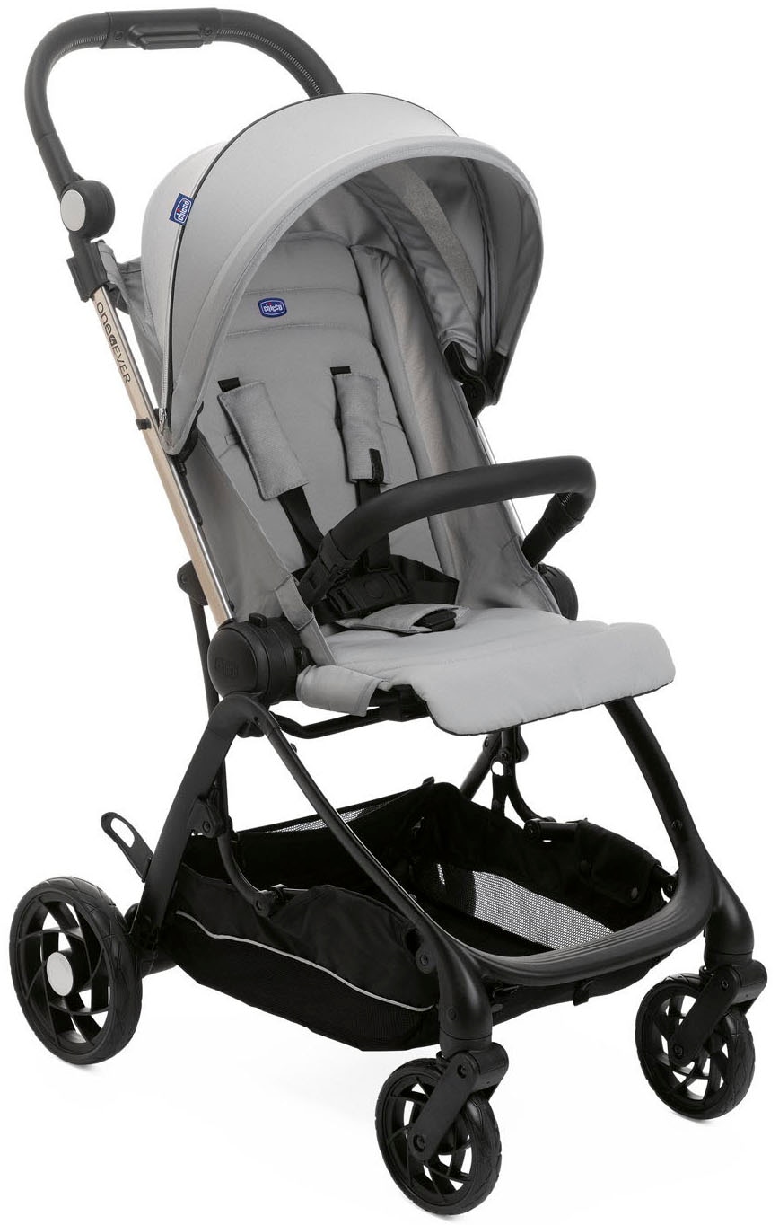 Chicco Kombi-Kinderwagen »Kinderwagen One4ever, silverleaf«, mit zwei Sitzen