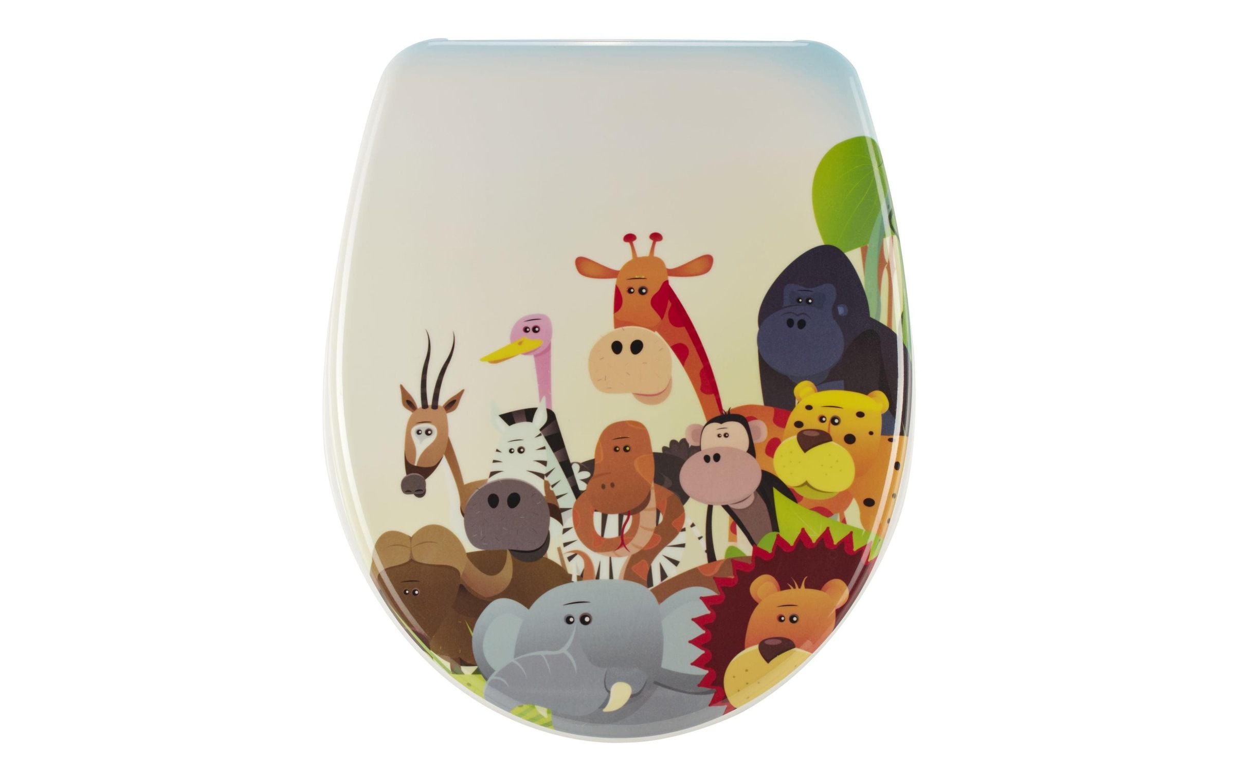 Image of diaqua WC-Sitz "Nice Animals Absenkautomatik, Mehrfarbig"