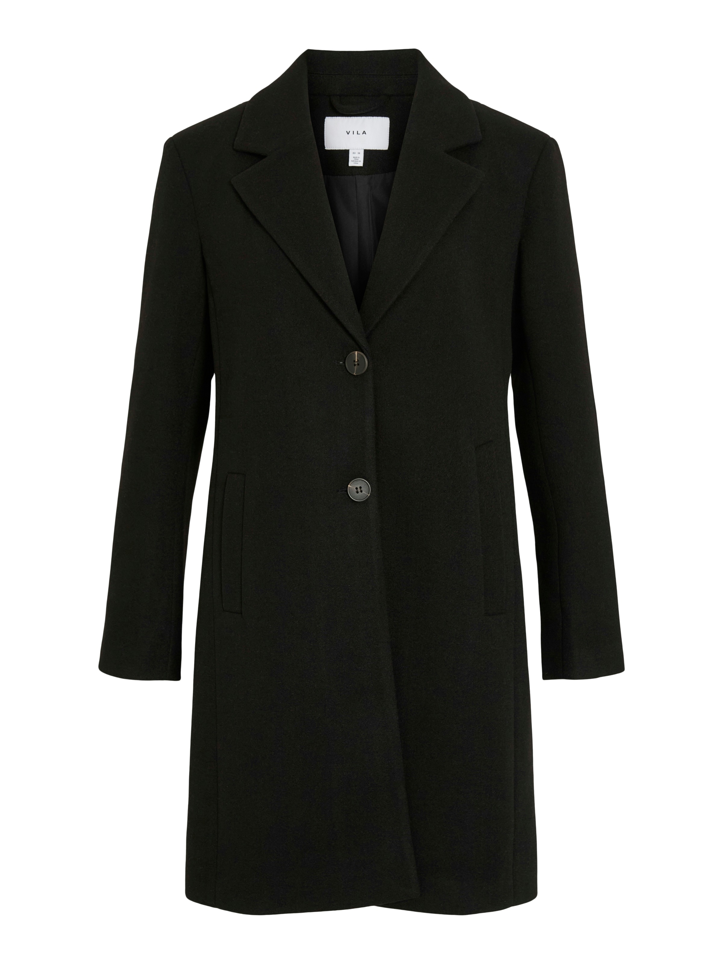 Vila Kurzmantel »VICLAUDIA BUTTON COAT - NOOS«