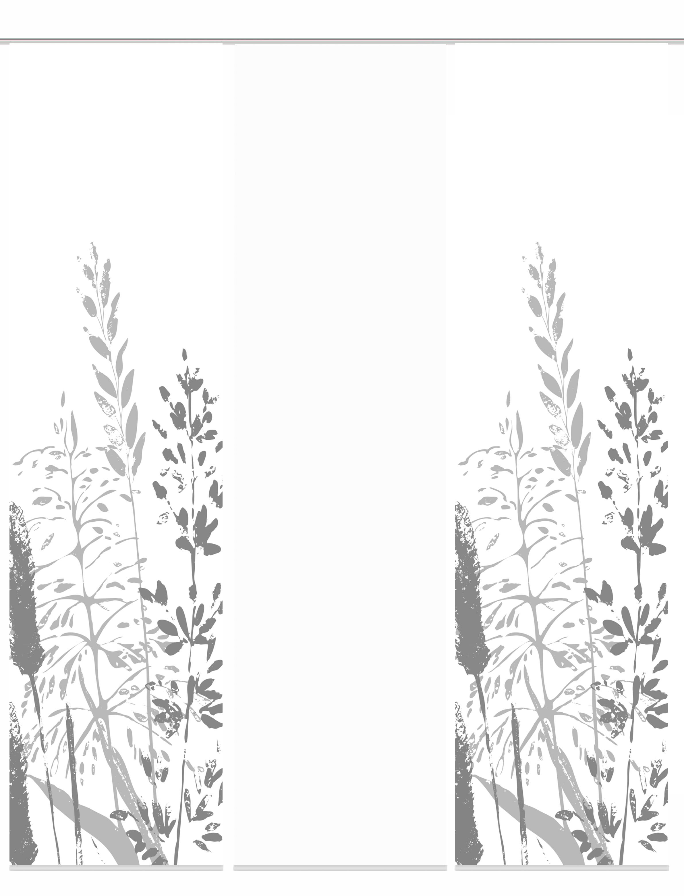 Image of HOME WOHNIDEEN Schiebegardine »SOLVES«, (3 St.), Schiebevorhang Digi 3er Set SOLVES bei Ackermann Versand Schweiz