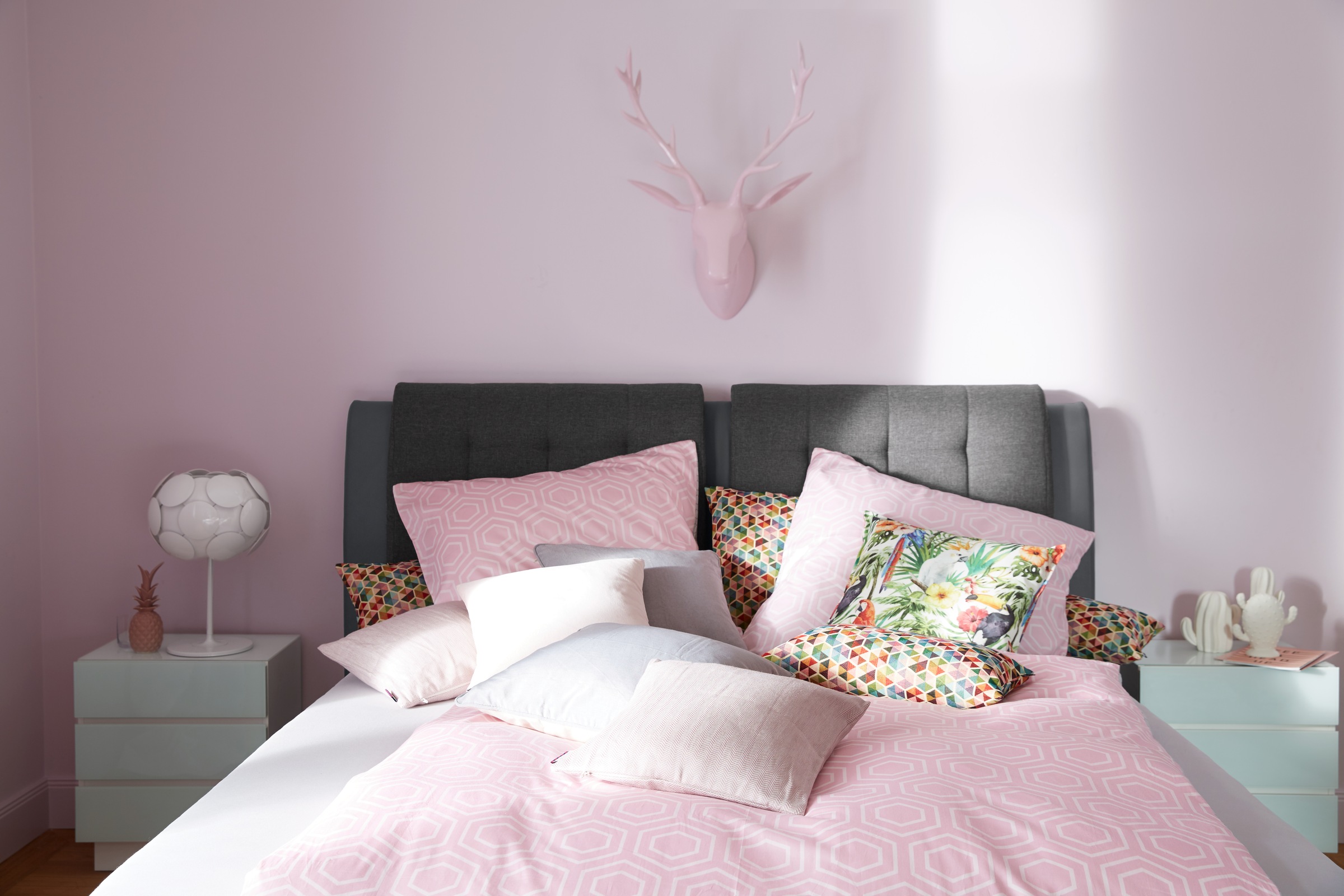 H.O.C.K. Coussin décoratif »Akasma« Kissenhülle mit Füllung, 1 Stück, 50/30 cm