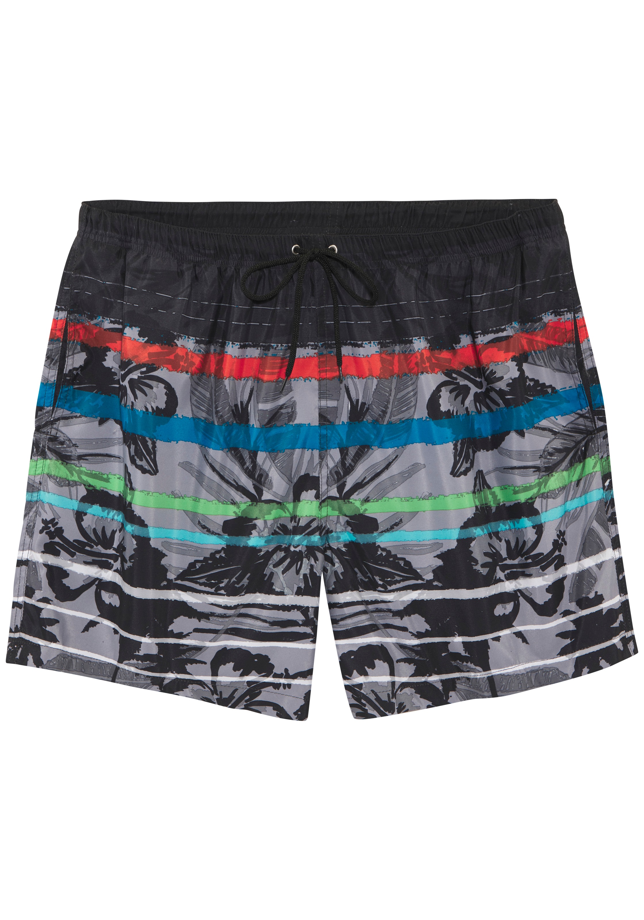 Image of John Devin Badeshorts mit floralem Design