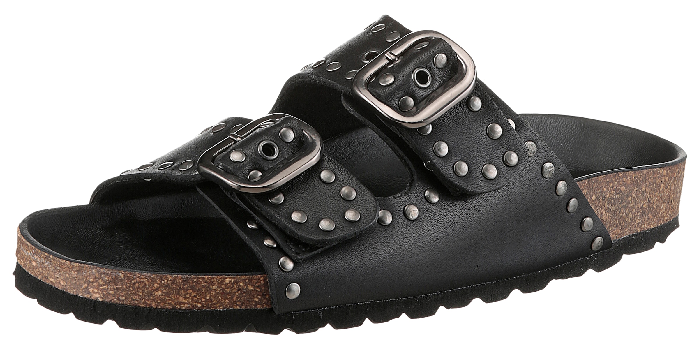 Image of VERBENAS Pantolette "Randell Napa Tachas" Sommerschuh, Hausschuh, Strandschuh mit Nietenverzierung