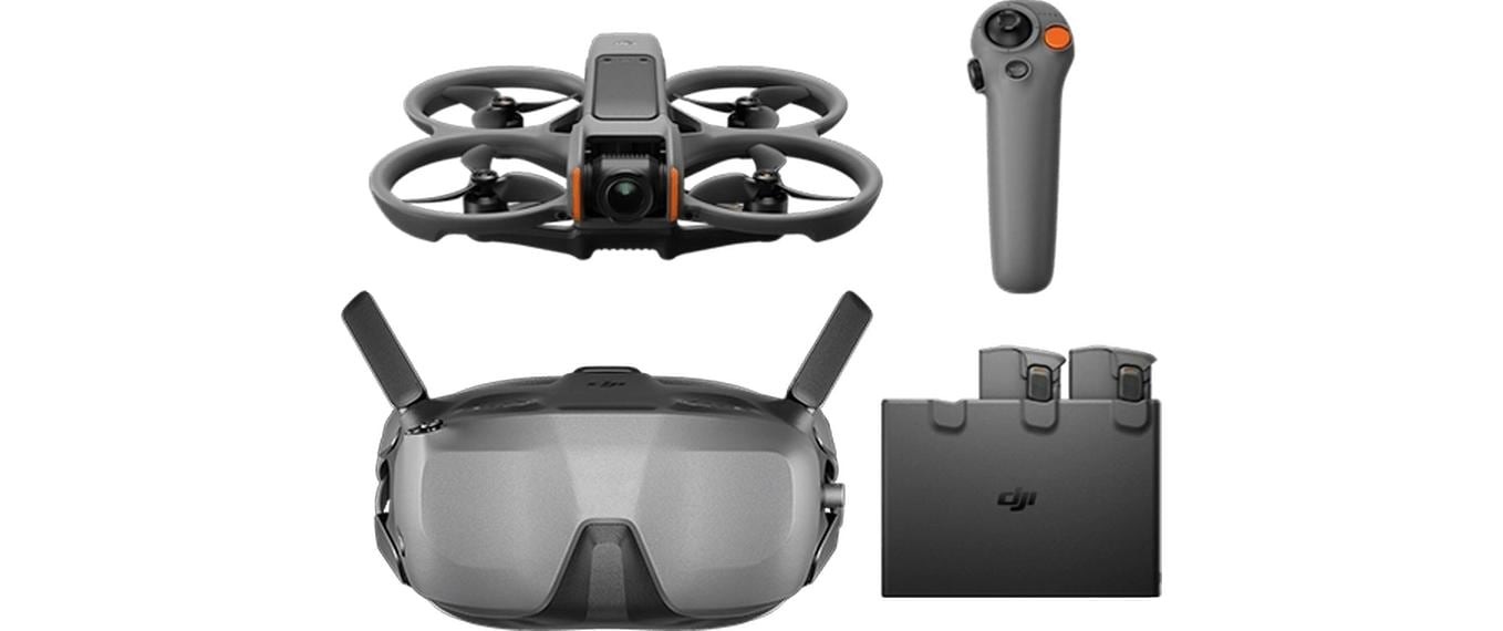 Image of DJI Drohne "DJI Multikopter Avata 2 Fly Smart Combo Drei Akkus C1"