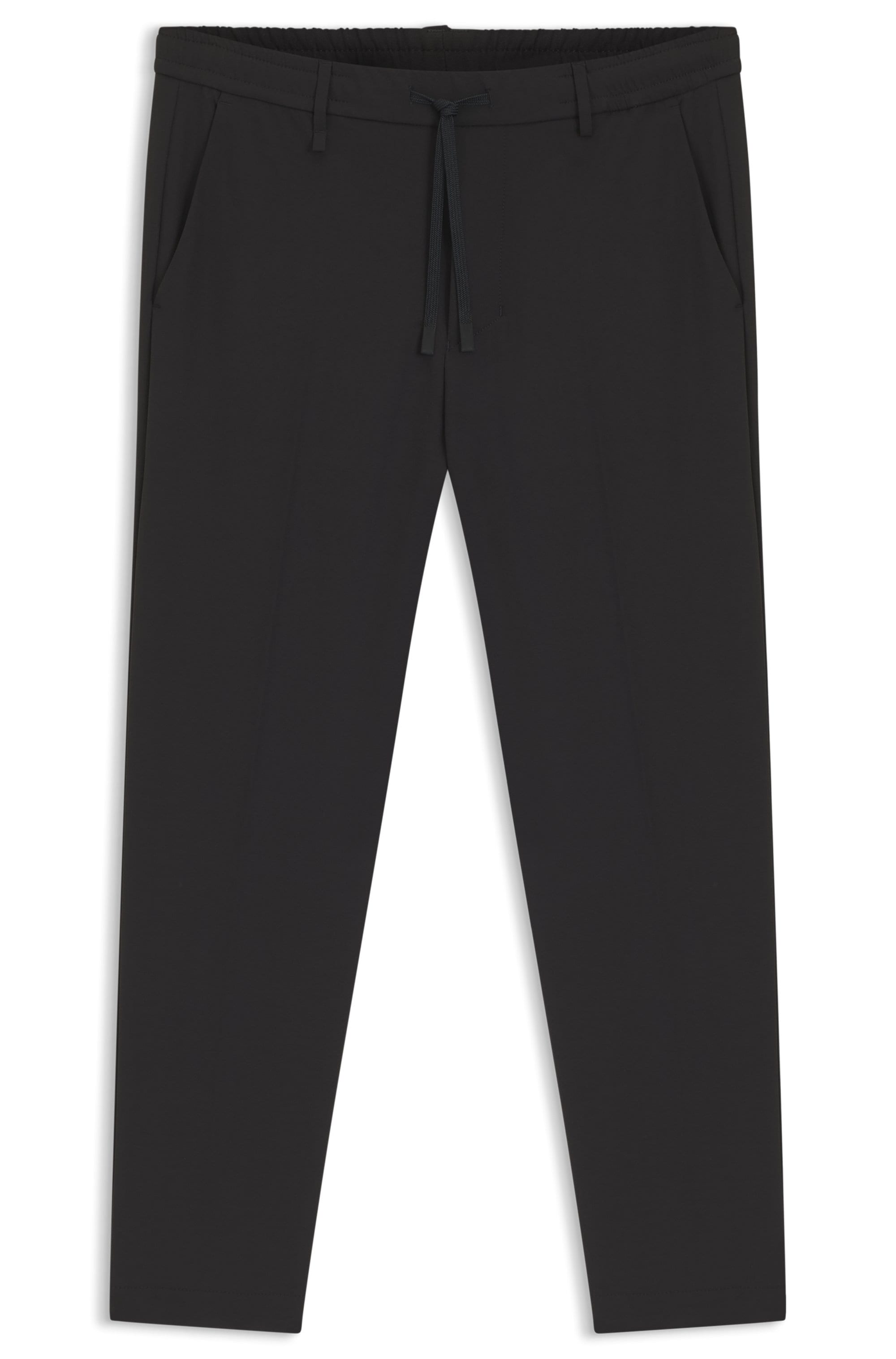 BOSS GREEN Pantalon tissé »T Convert«  Elastischer Taillenbund und Kordelzug, Gürtelschlaufen Anzughose