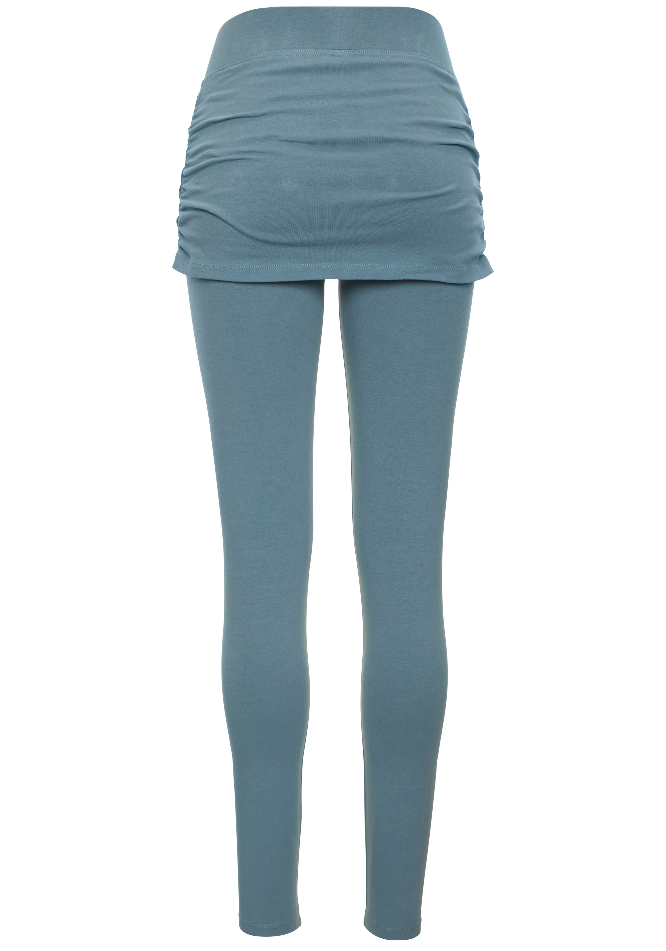 Vivance Active by Lascana Leggings  mit angenähtem, seitlich gerafften Rock