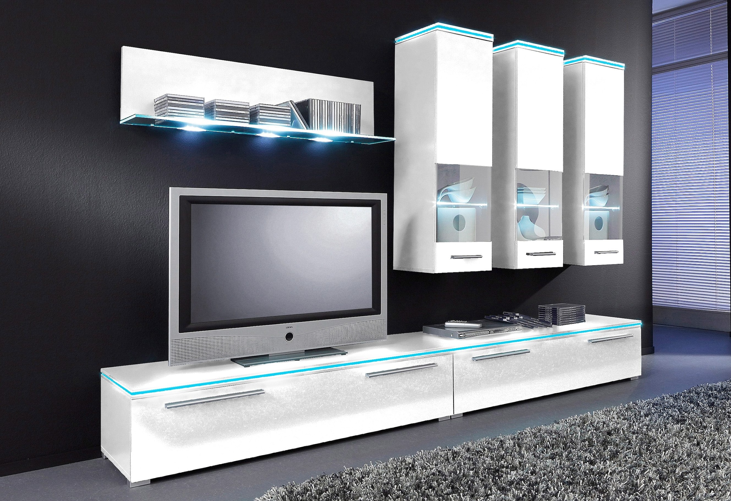 Höltkemeyer Wohnwand »Line« Set, 6 Stk. tlg.