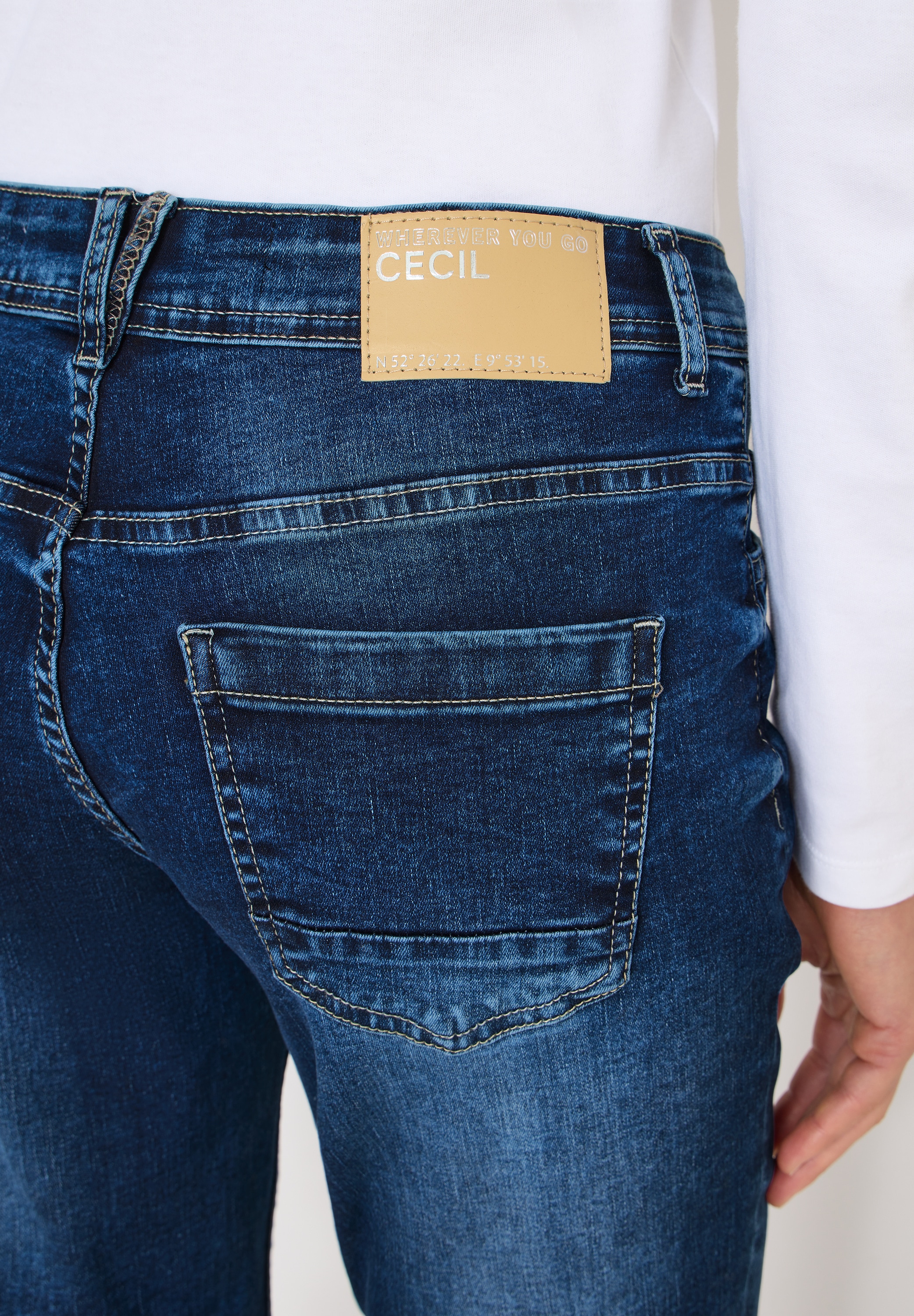 Cecil Slim-fit-Jeans »Style Scarlett« mit Stretch