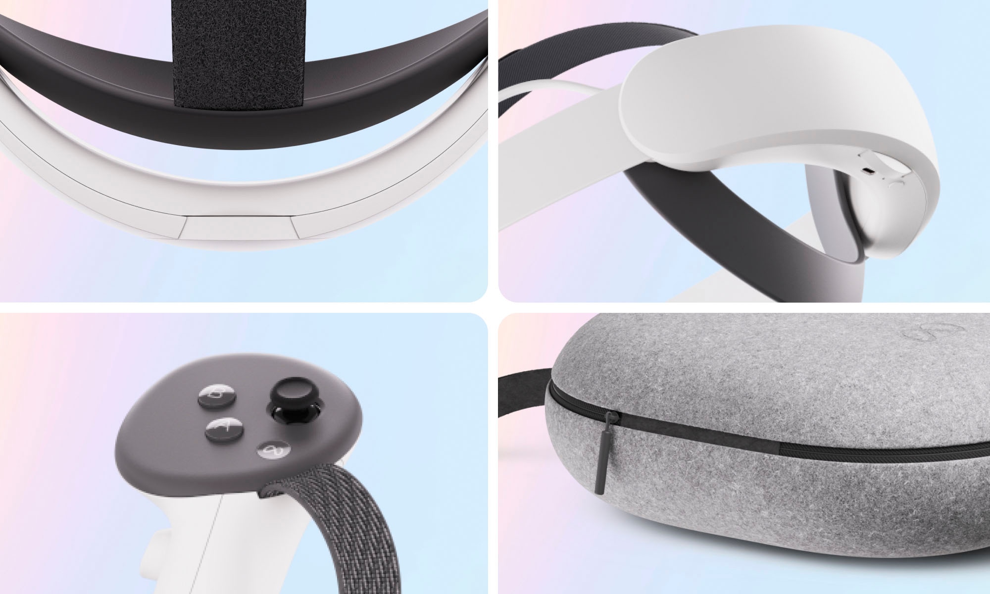 Meta VR Brillen-Halterung »Quest 3 Silicone Facial Interface«