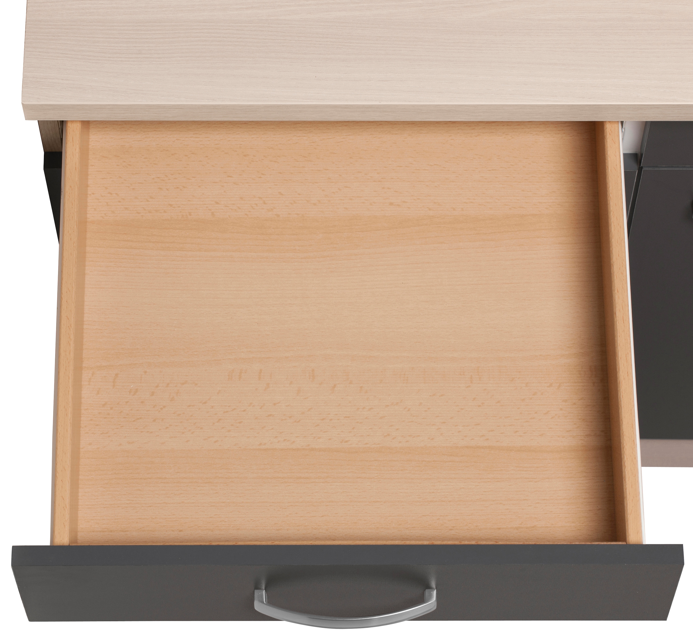 OPTIFIT Armoire basse »Faro« , avec poignées en métal, largeur 100 cm