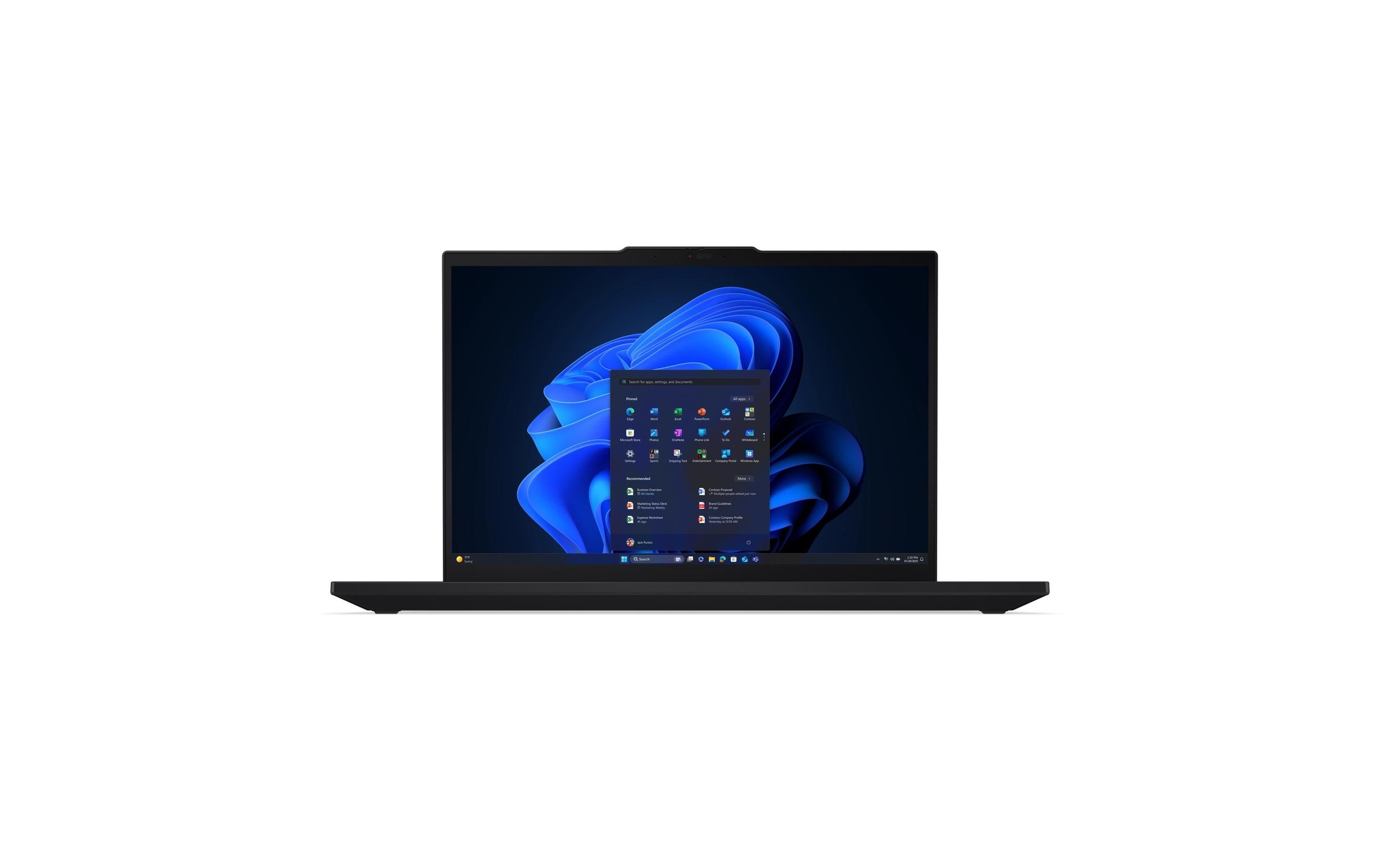 Lenovo Notebook »ThinkPad T16 Gen 4 (Intel) Copilot+ PC« / 16 ″ Intel Core Ultra 7 Integrierte NPU (Neural Processing Unit)