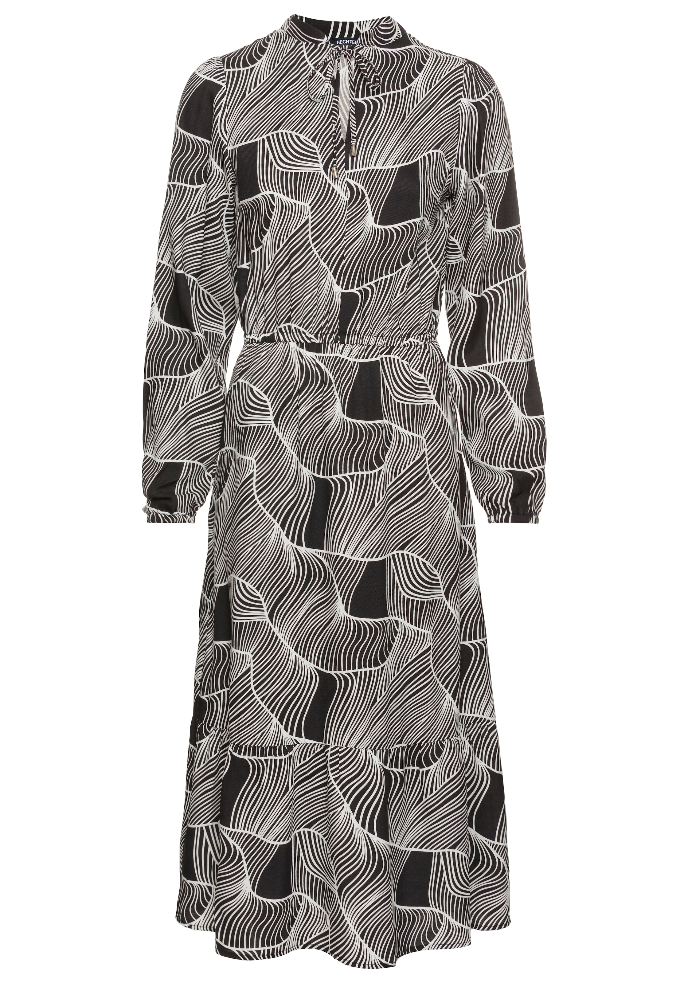 HECHTER PARIS Midikleid, mit modischen Print