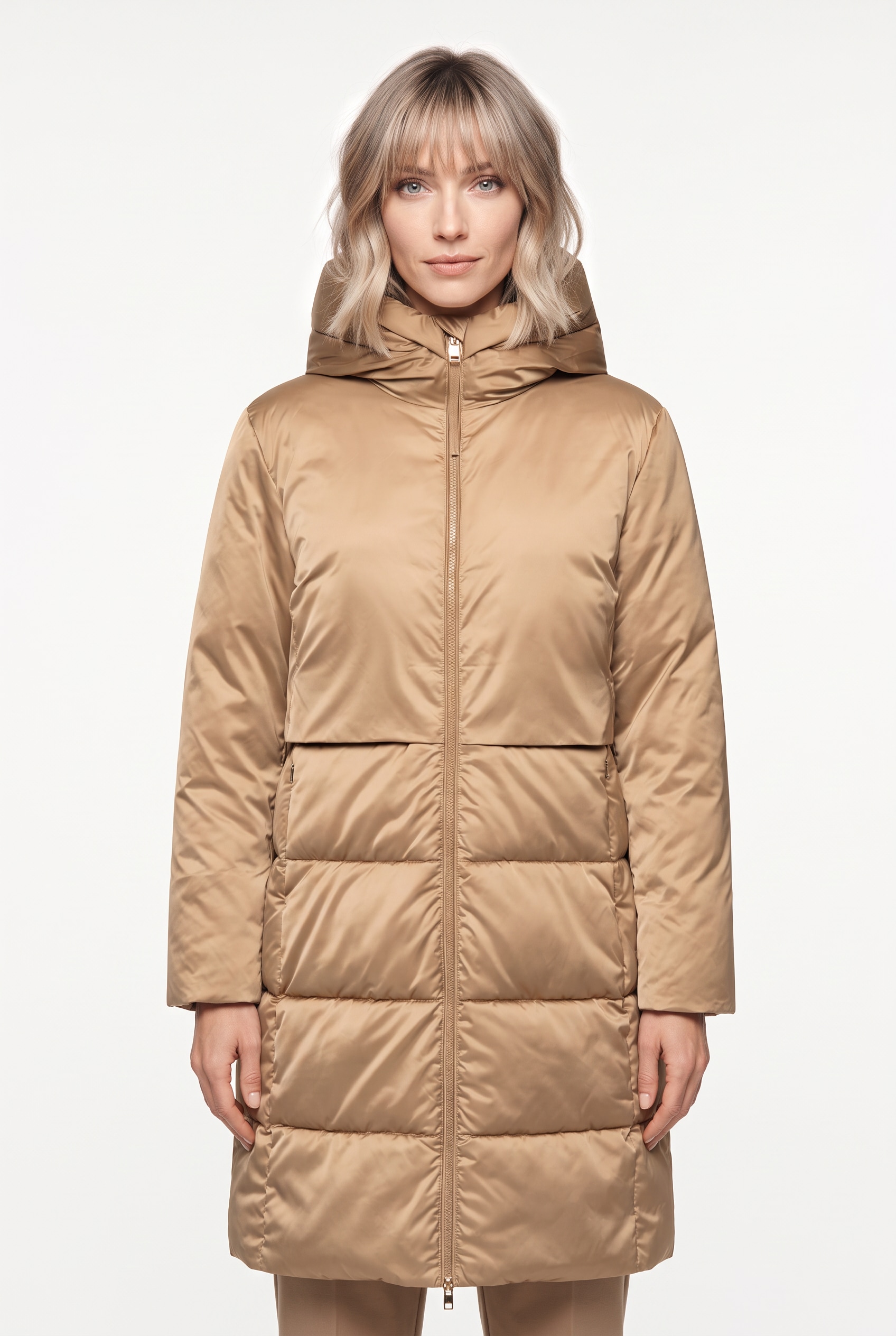 Image of JOOP Steppmantel "Carmen" mit Kapuze, Regular Fit