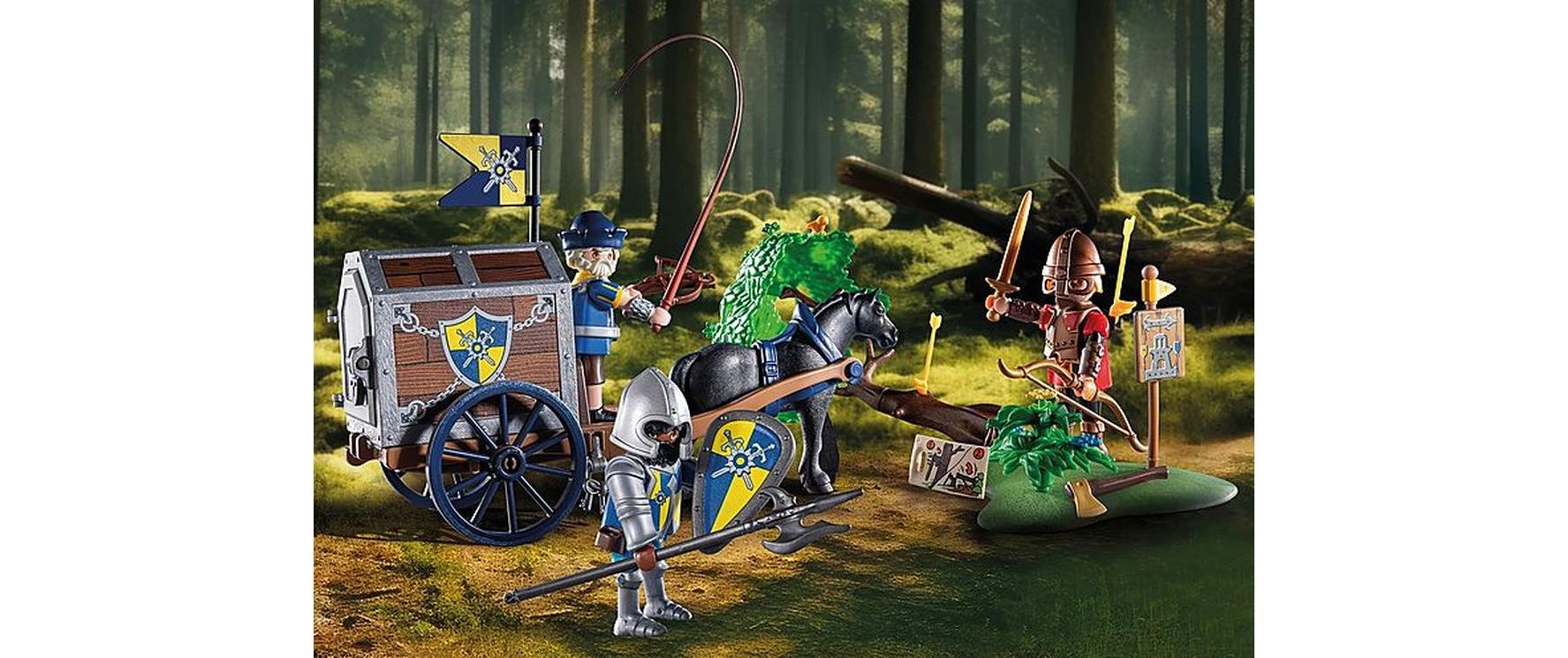 Playmobil® Briques de jeu »Novelmore Überfall auf Transportwagen 71484«