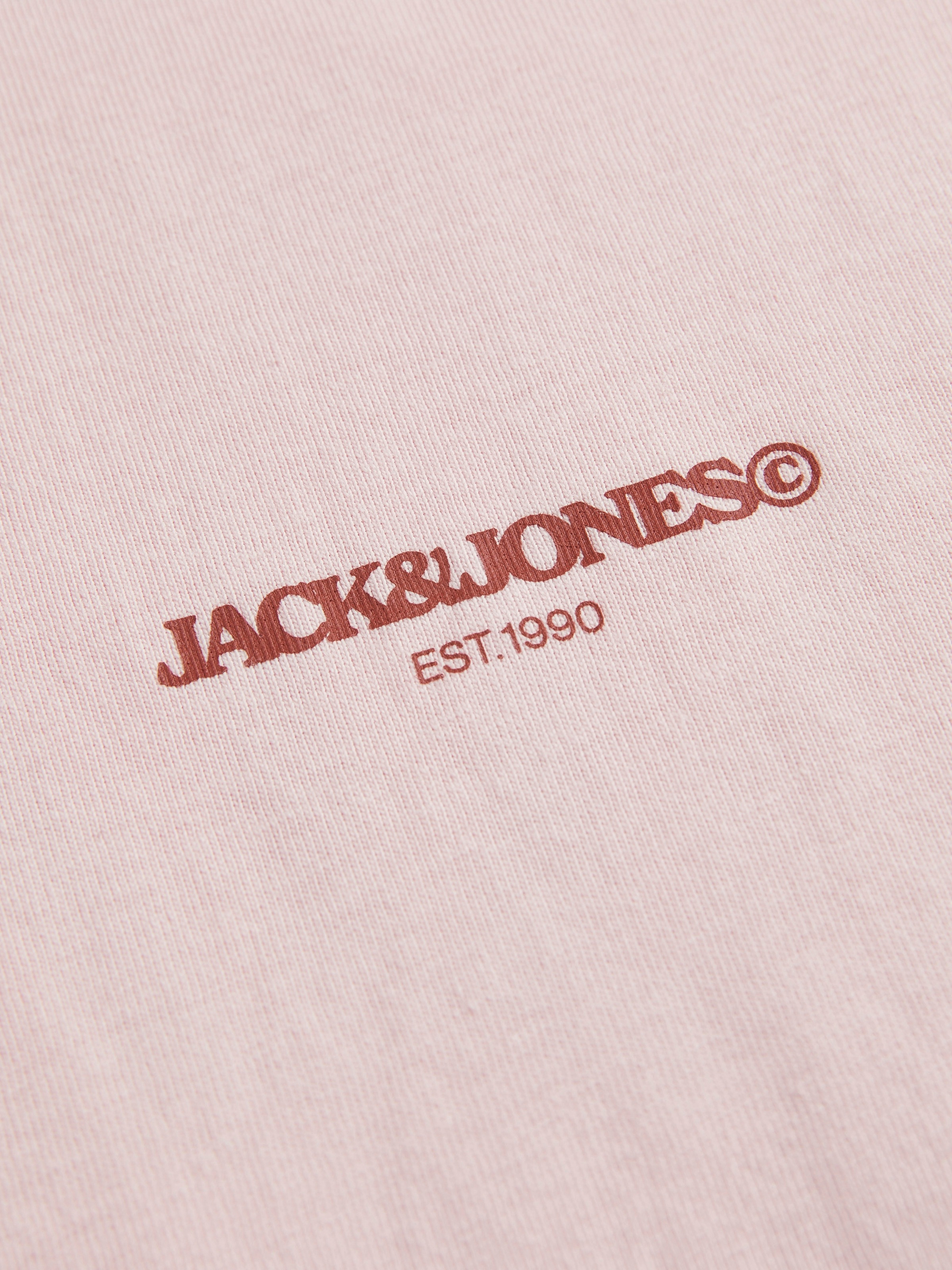 Jack & Jones Print-Shirt »JORTAVIRA POSTER TEE SS CREW NECK«, mit Backprint